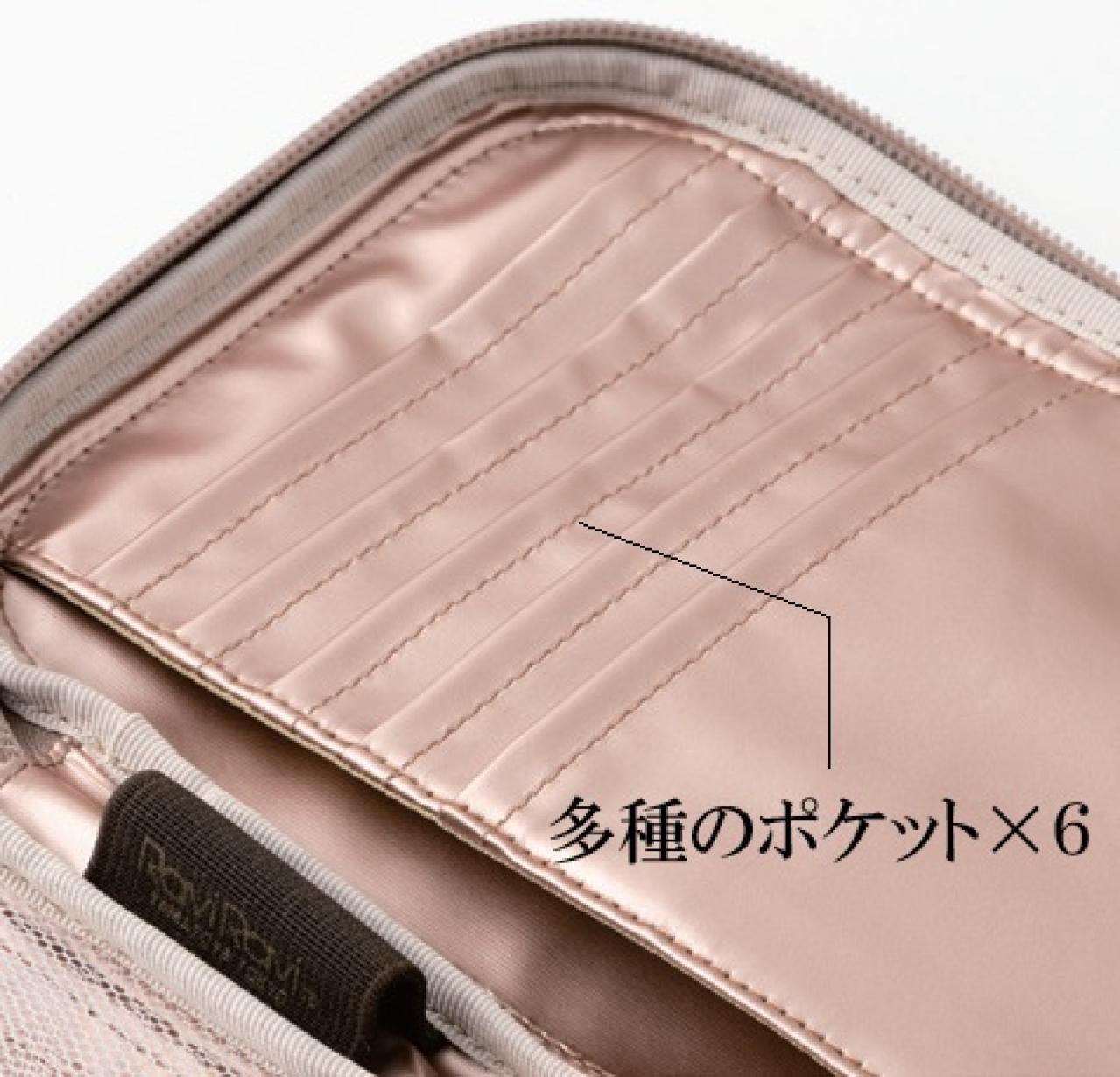 ゆうゆう商店オリジナル　通院これひとつ2WAYポーチ（画像5）