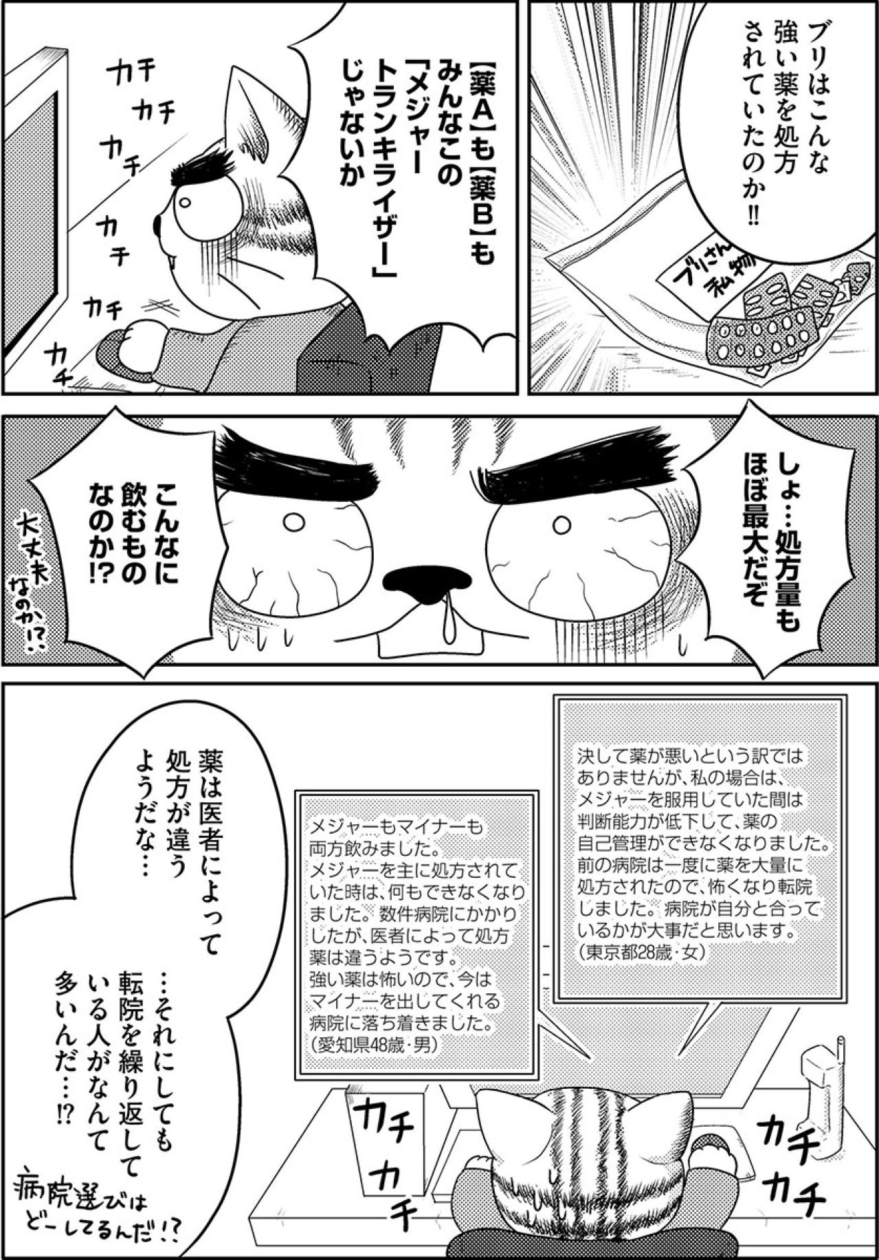 「こんなに強い薬を一度に処方するか…？」娘の通う精神科に対して深まる疑念【家族もうつを甘くみてました#6】（画像4）