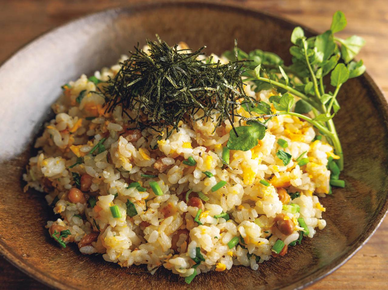 【笠原将弘さん】が教える簡単おいしい「焼きめし」2選「たこ、しば漬け焼めし」「納豆とクレソンの焼きめし」（画像4）