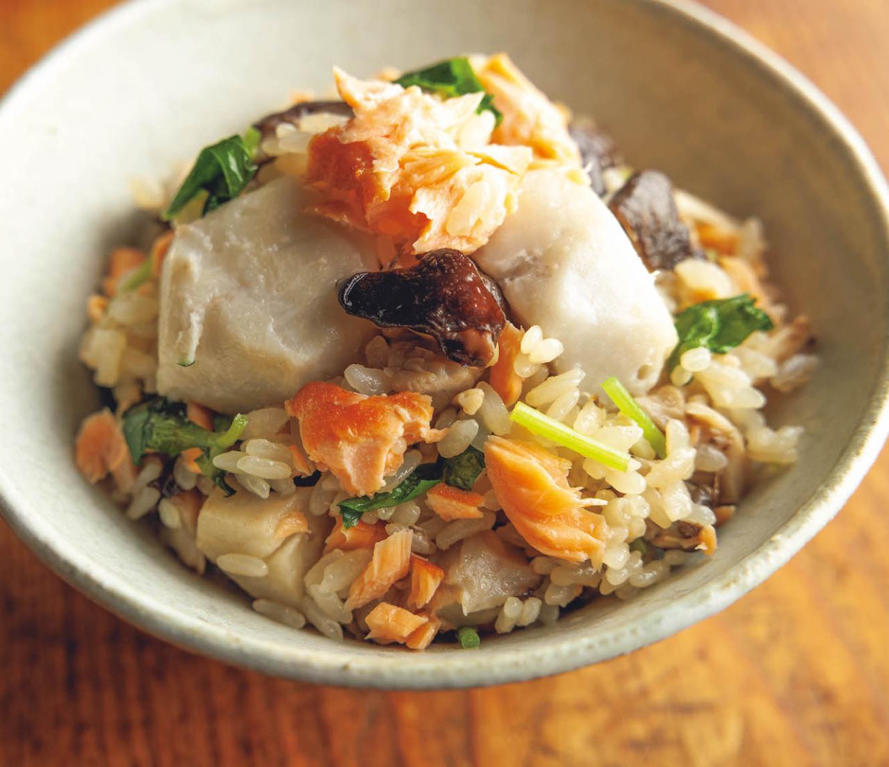 【笠原将弘直伝】絶品炊き込みごはん2選！貝柱焼きねぎ＆塩鮭里いもの極うまレシピ（画像4）