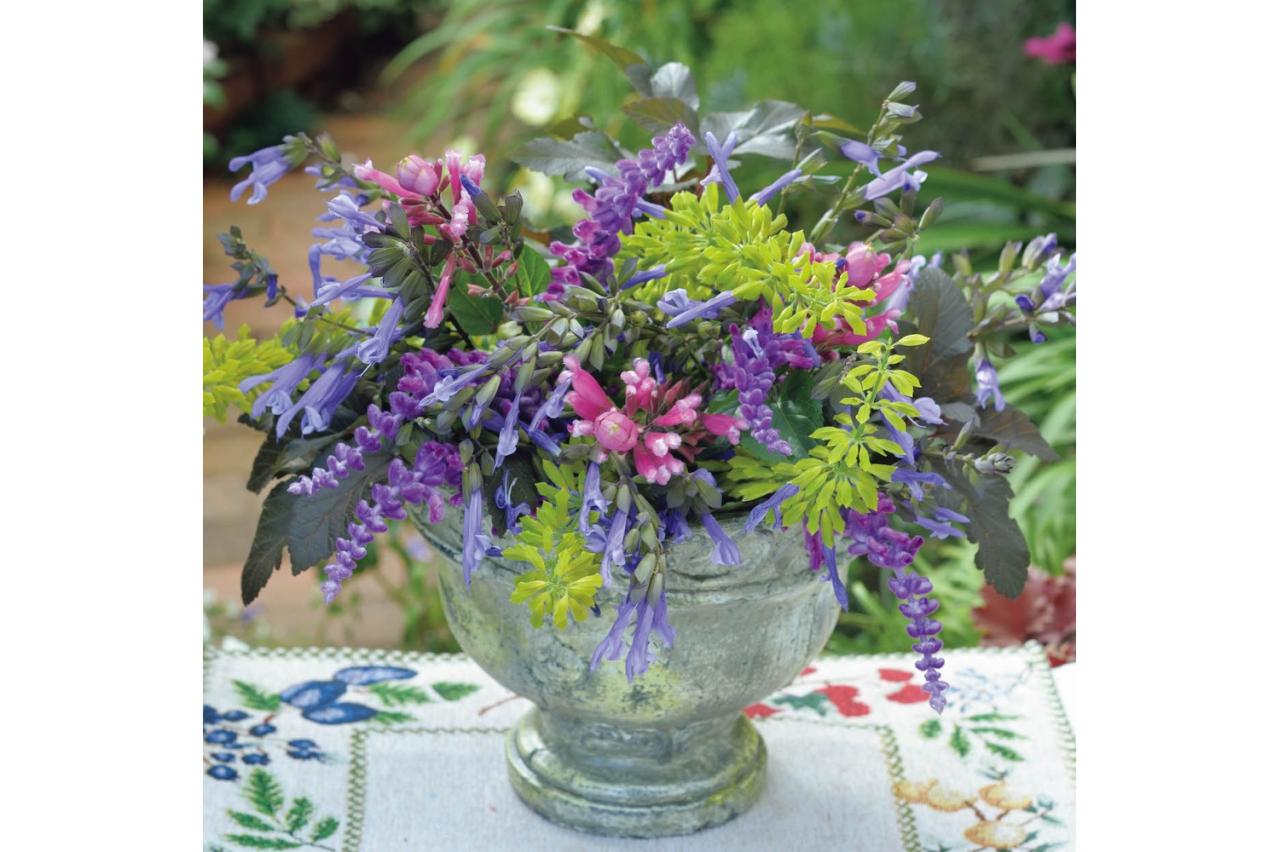 園芸家・青木純子さん直伝！ 庭で育てた草花で作る【晩秋の花のアレンジアイディア】