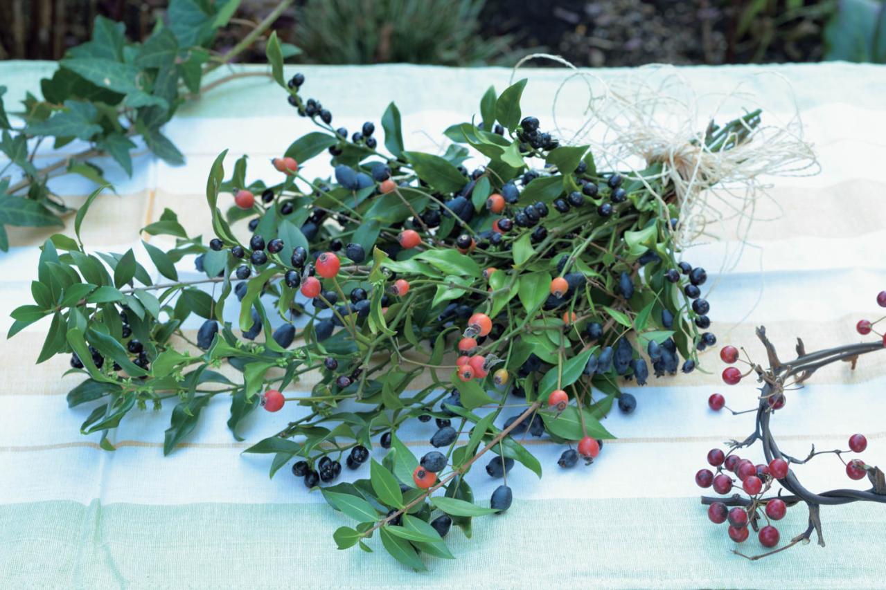 庭の小さな実で愛らしさ満点！【秋の実もの】を使ったアレンジアイディア（画像6）