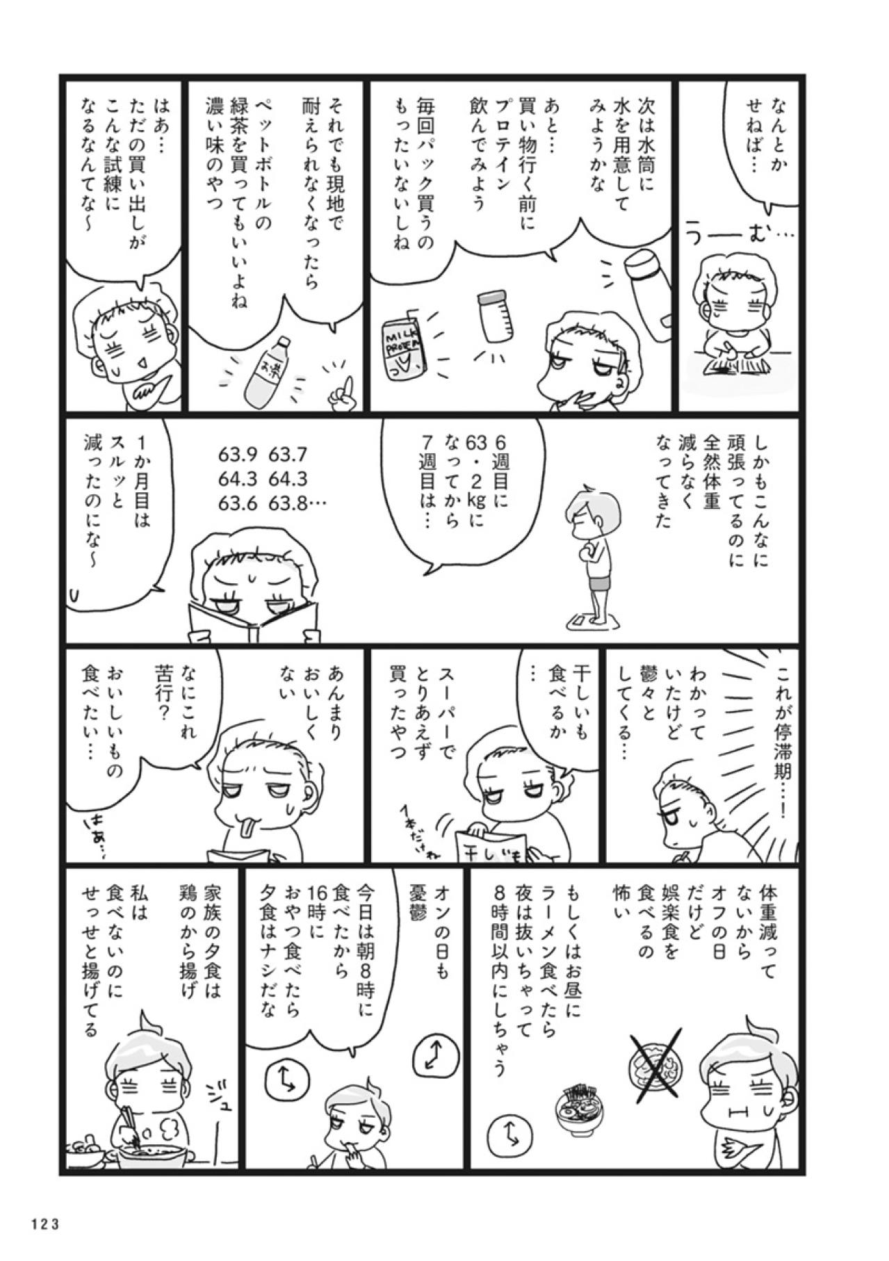 自分は食べない唐揚げを揚げる虚無…ダイエット停滞期の切り抜け方【ダイエット挑戦マンガ#41】（画像3）