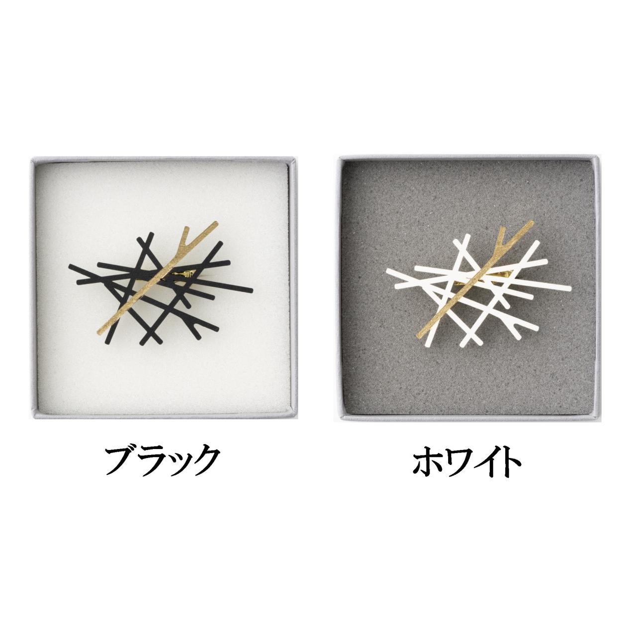 ゆうゆう商店限定　ペーパージュエリーブローチ「枝」（画像4）