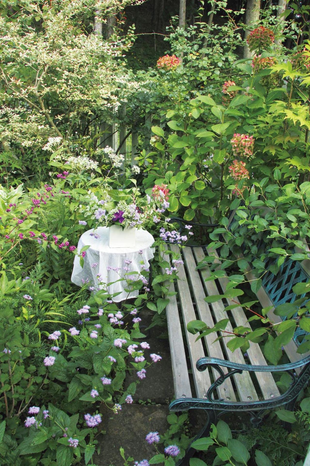 狭さをカバーするガーデニングアイデア「色使い」と「空間利用」の実践5例（画像2）