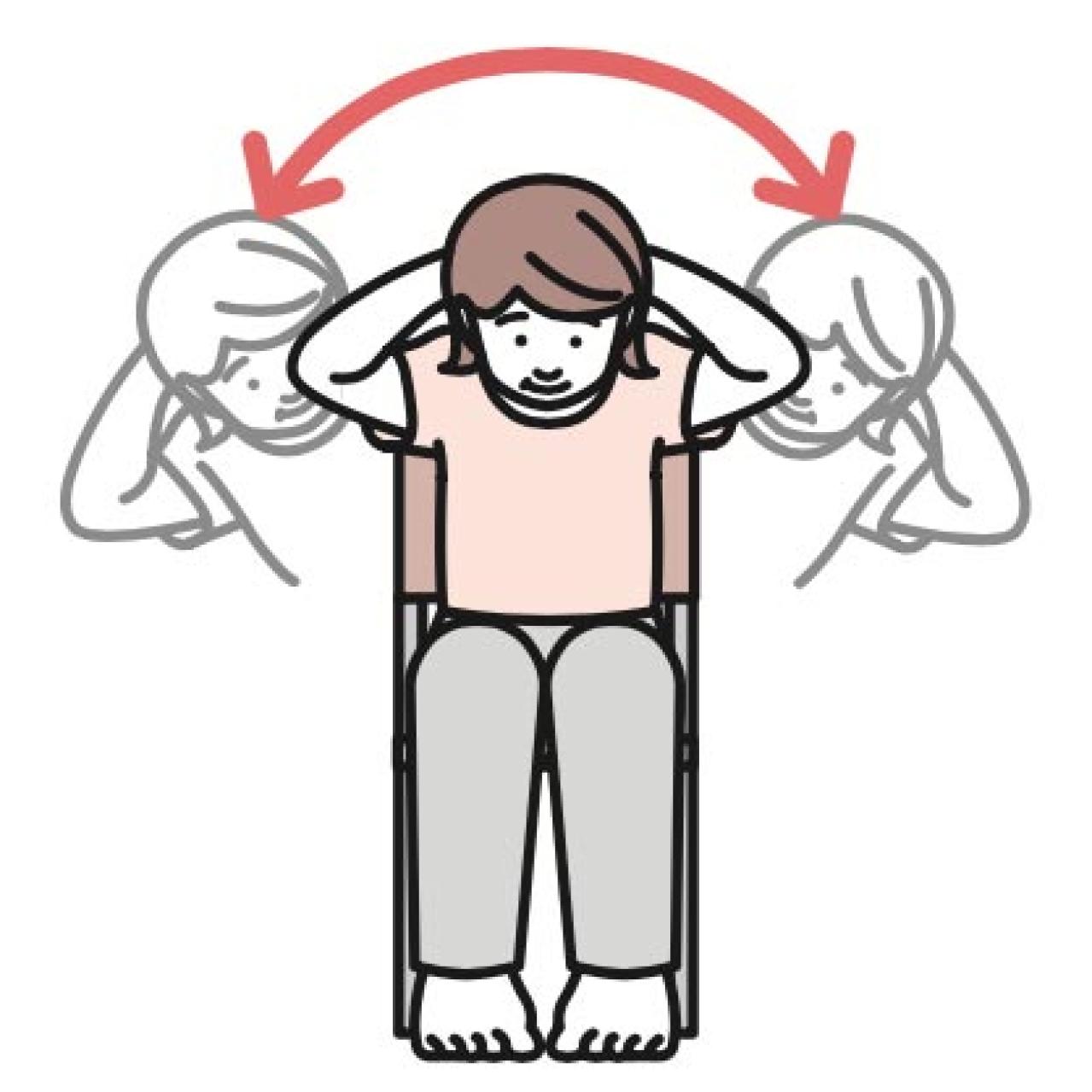 “開脚の女王”が教える1分のストレッチ。巻き肩を改善！首こり、肩こり、目の疲れも軽くなる（画像2）