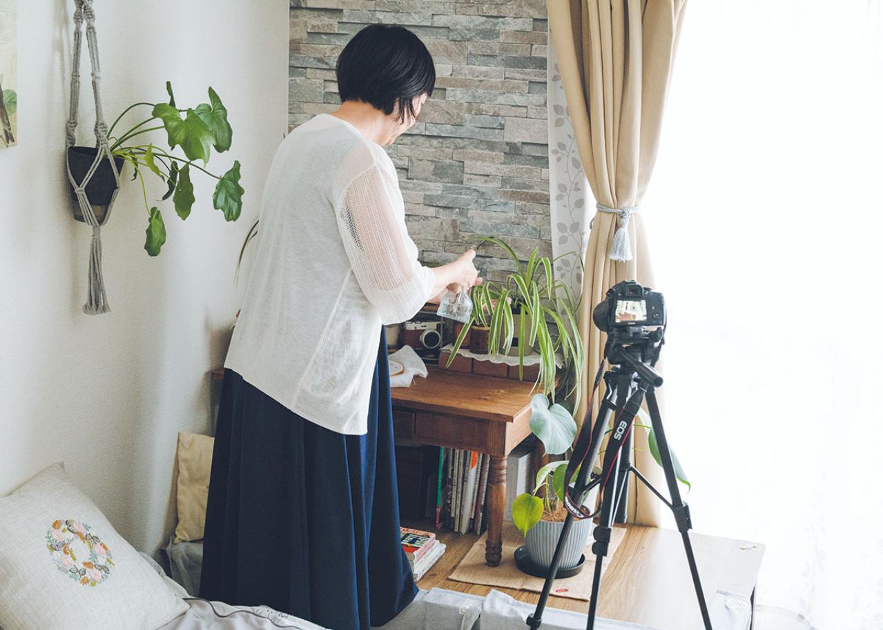 1Kの部屋で60代からの再出発！刺繍と猫とガーデニングで「小さな幸せが見つかる今が最高」（画像4）
