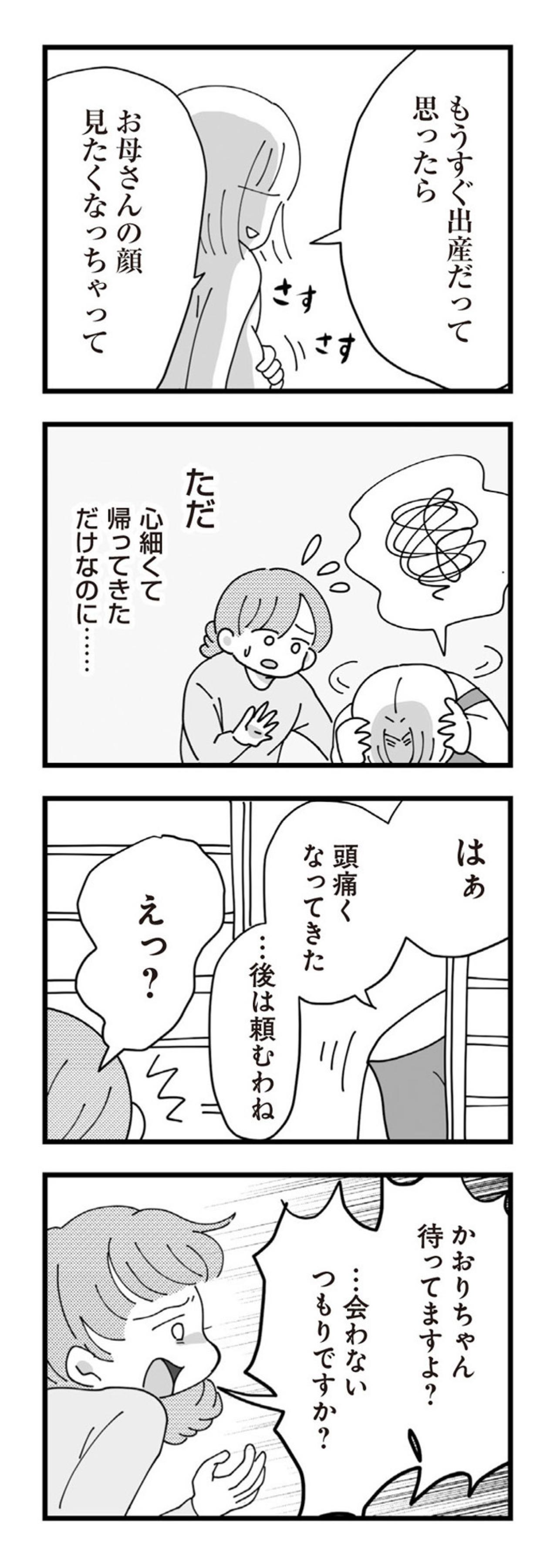 「不妊のあなたにマウントを取りに来たのよ！」義母の歪んだ愛情が“長男の嫁”を壊す【長男の嫁ってなんなの？ #17】（画像6）