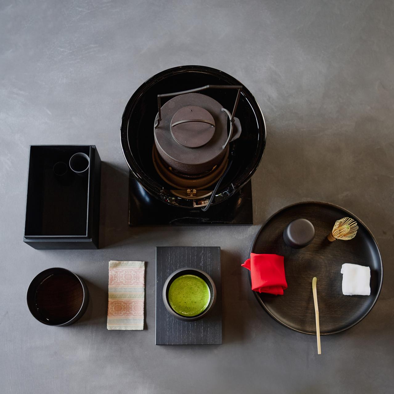 どこでも一服 すべて漆器の利休茶箱セット―chabako―（画像4）