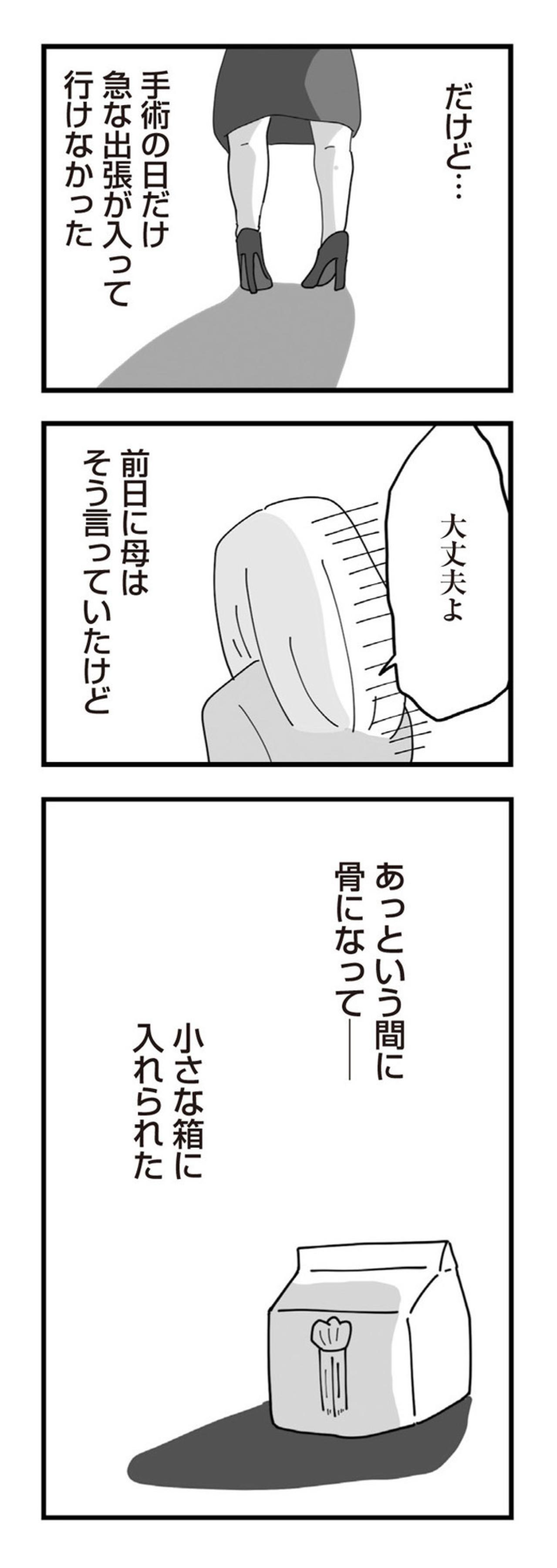 「母の最期に間に合わなかった」天涯孤独になったとき隣にいたのが今の夫だった【長男の嫁ってなんなの？ #7】（画像5）