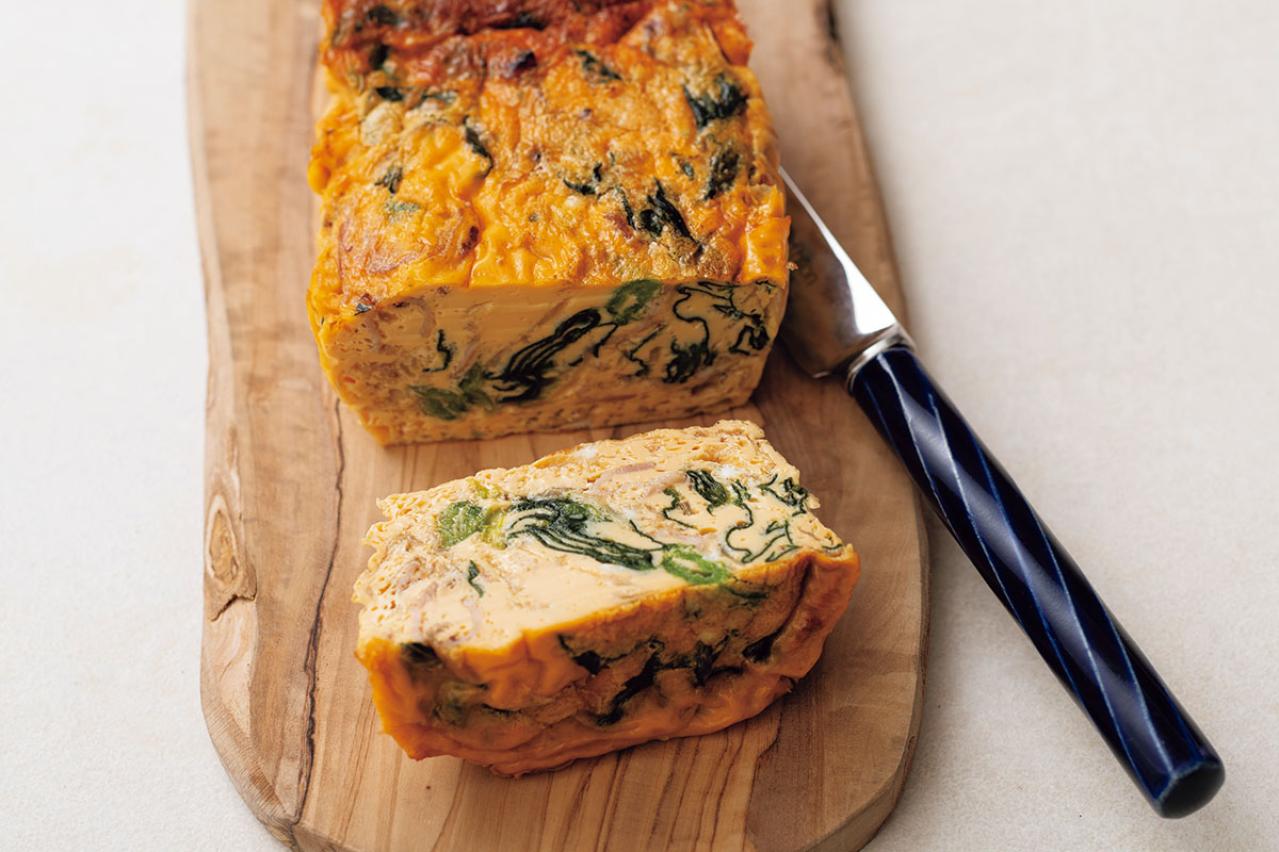 三國シェフ直伝！パイ生地を使わない【玉子焼きのようなキッシュ】があっさり美味しい大人の味