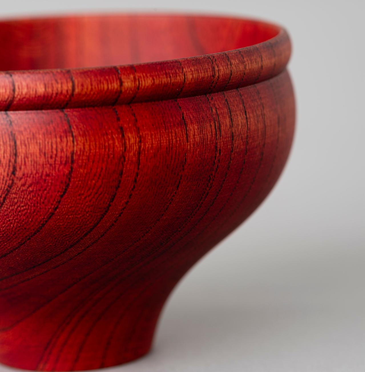 伝統工芸品の汁椀 TSUMUGI 瓢型（黒）（画像6）