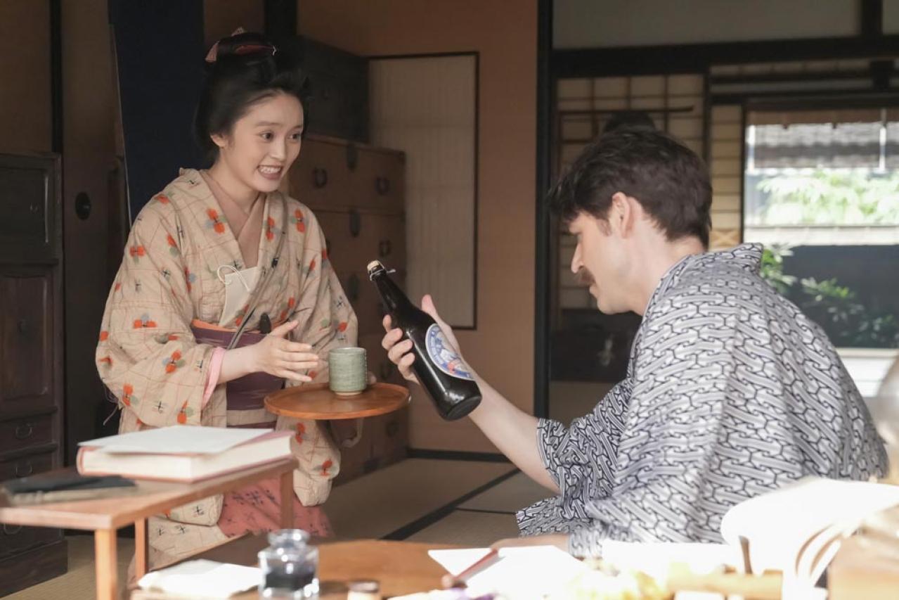 【ばけばけ】錦織（吉沢亮）の次元を超えたポンコツな“スキップ”が印象に残った第8週［写真多数］（画像5）