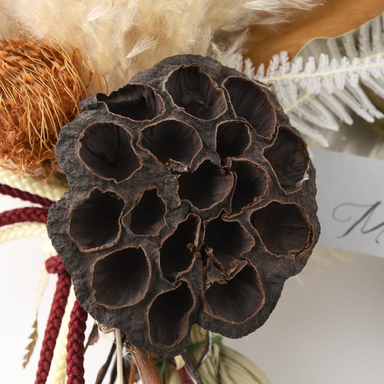 ドライフラワー専門店「moritaba」<BR>ゆうゆうオリジナル　お正月リース（画像3）