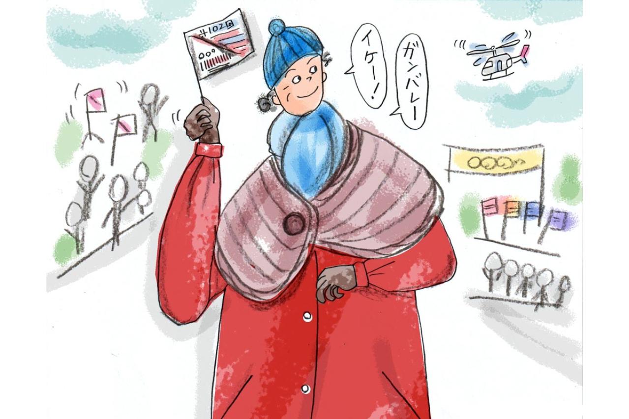 70歳から始めるおしゃれ！「真冬のお出かけはこの色で」本田葉子さん流コートとショールの使い方