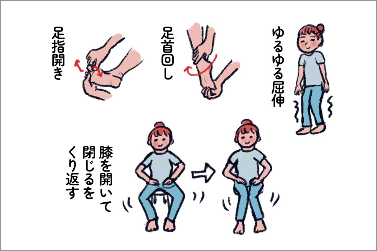 歩きたいけれど寒い！そんな日こそ“家でちょこっと足トレ”【足連載／第３歩】（画像4）