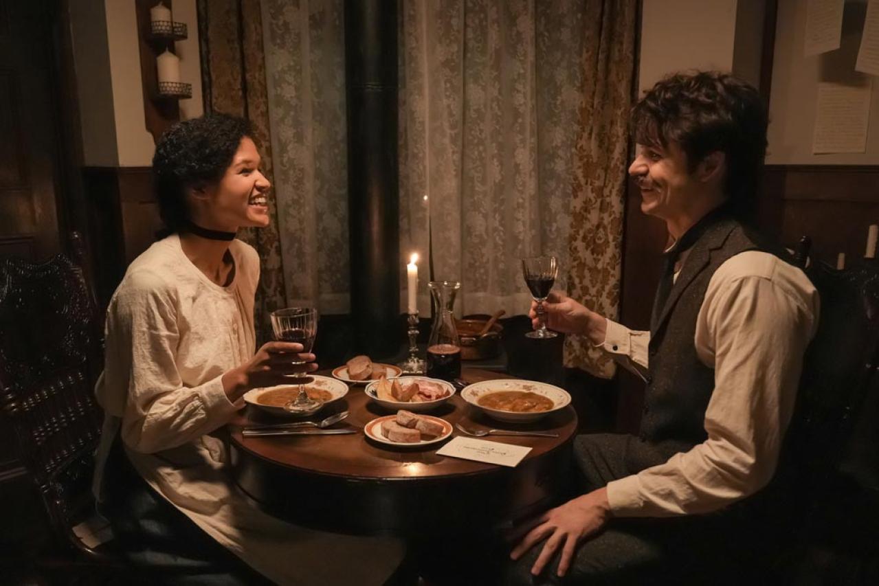 【ばけばけ】実は一番大人？「先生を射止めるのは大変よ」と、無自覚なトキ（髙石あかり）に寄り添うリヨ（北香那）の人間性に感心！（画像4）