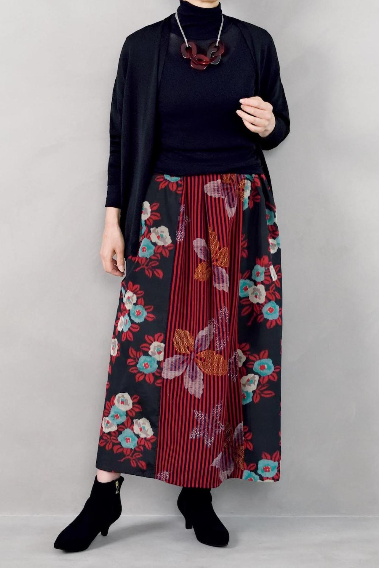 たんすに眠る着物がおしゃれなセットアップに！【着物リメイク】の簡単アイデア（画像4）