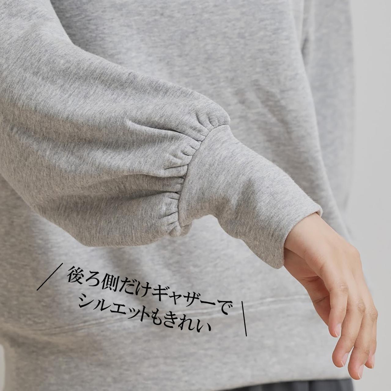 肌側シルク100％ ボトルネックプルオーバー（画像4）