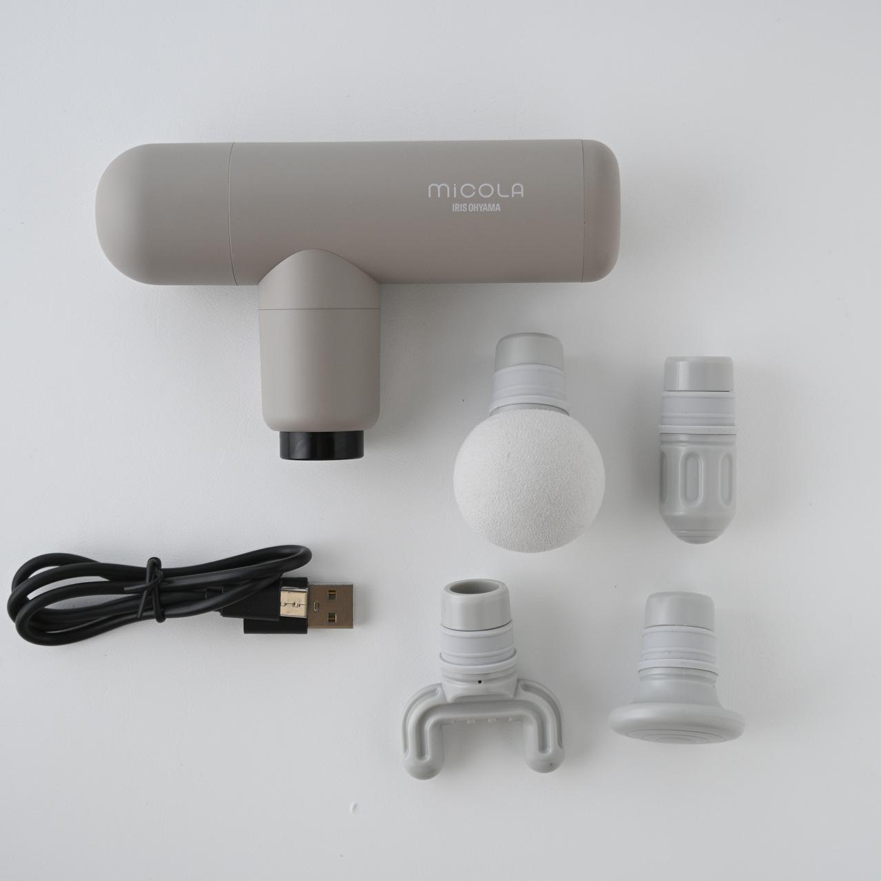 肩・腰・脚に楽々アプローチ　ビューティーケアガン／MiCOLA（画像4）