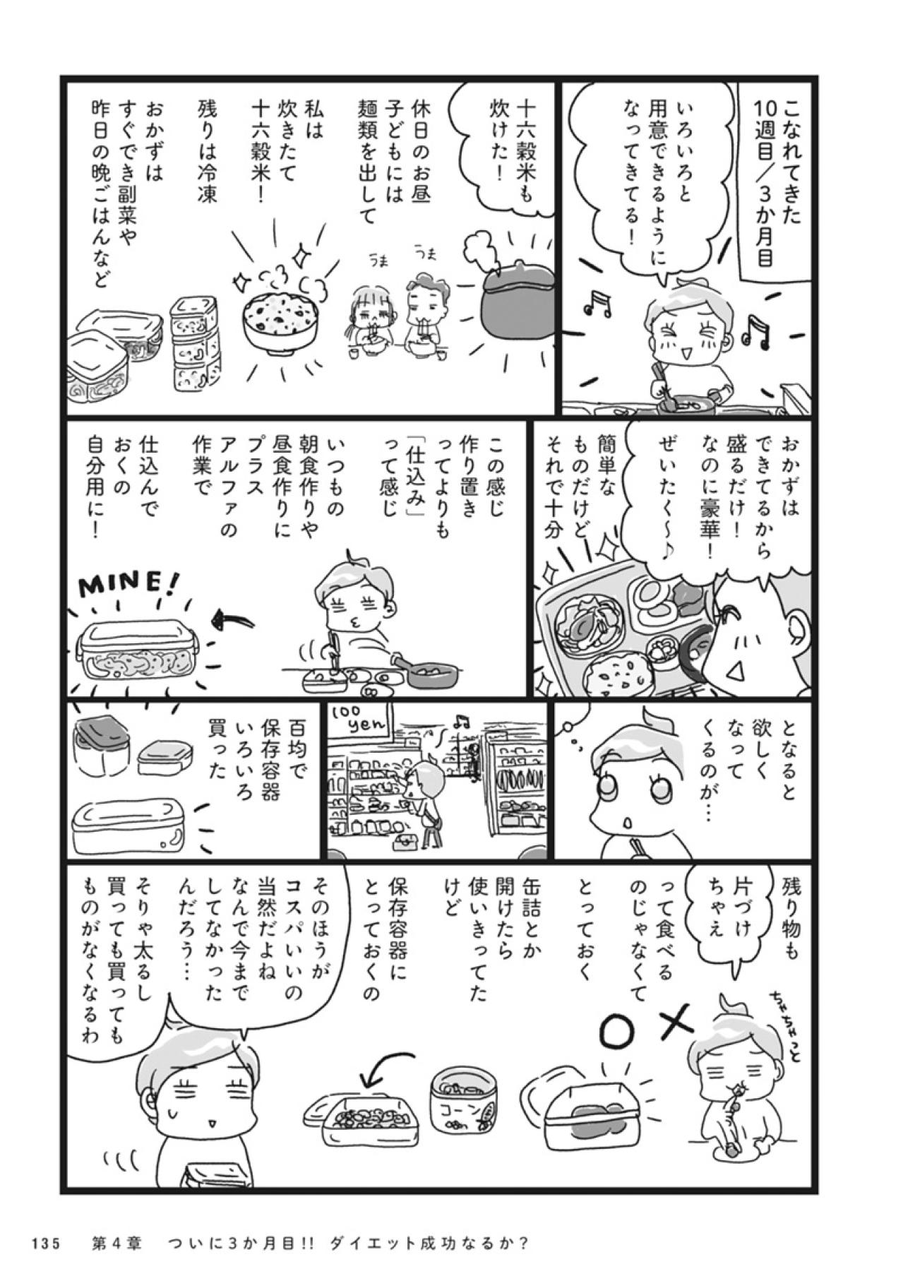 ダイエット3か月目！停滞期脱出と健康習慣に変化が訪れる【ダイエット挑戦マンガ #46】（画像3）