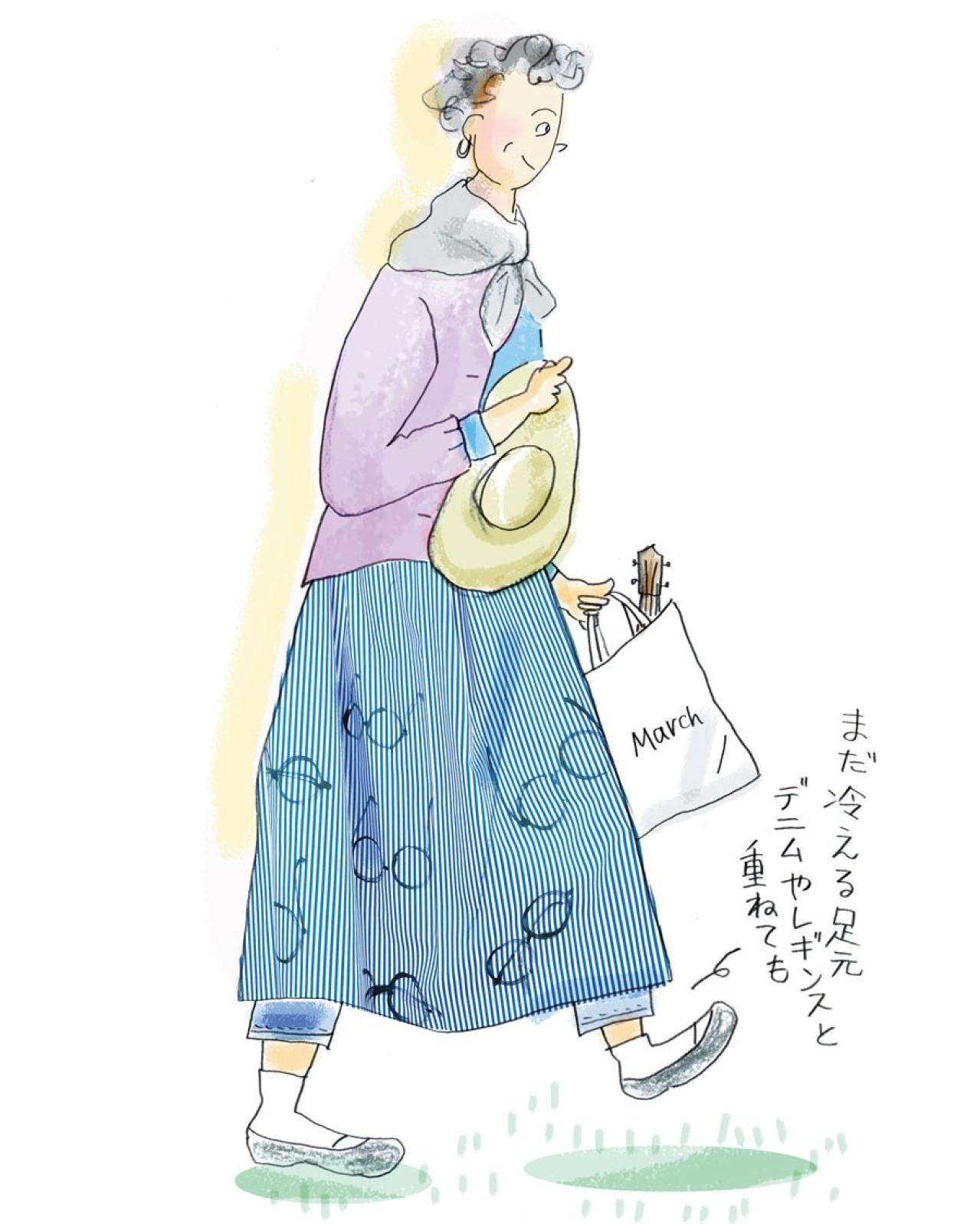 70歳からはじめる！本田葉子さん流「手描きスカート」は世界にひとつ！おしゃれで自由な暮らし（画像4）