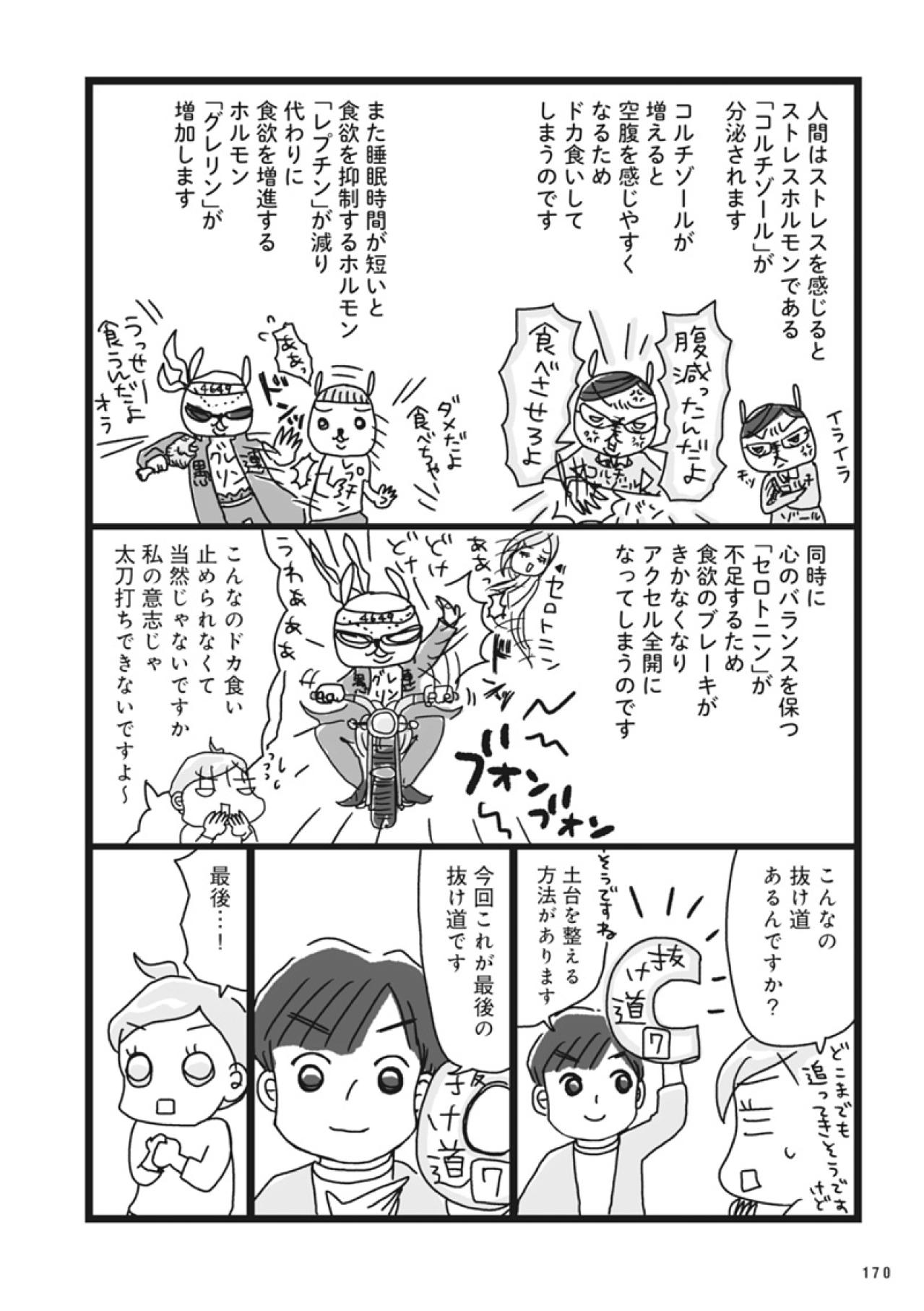 ドカ食い欲求に打ち勝つ秘策！最後の抜け道メソッドとは？【ダイエット挑戦マンガ #56】（画像4）