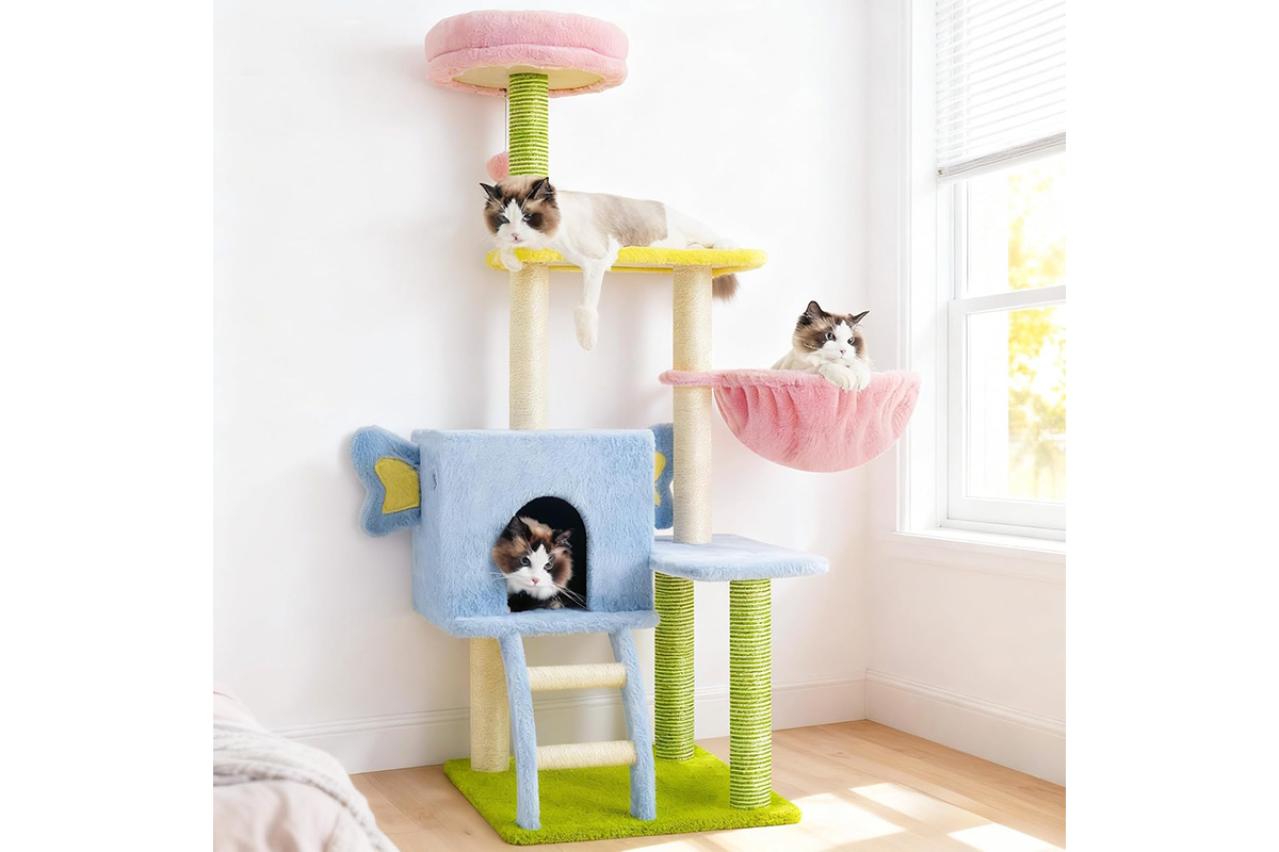 2月22日は猫の日♪ゆうゆうtime編集部おすすめ【キャットタワー・爪とぎ・猫じゃらし】が最大33％OFF！Amazonタイムセール（画像2）