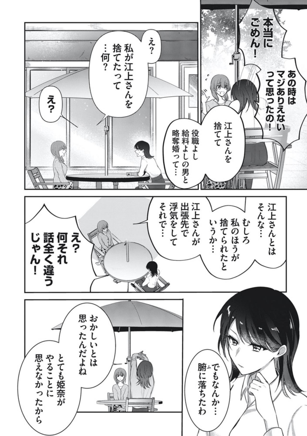 旧友との再会が運命の扉を開ける？夫の過去と嘘が暴かれる瞬間！【いつわりの夫婦 略奪した私がサレ妻になる #4】（画像6）