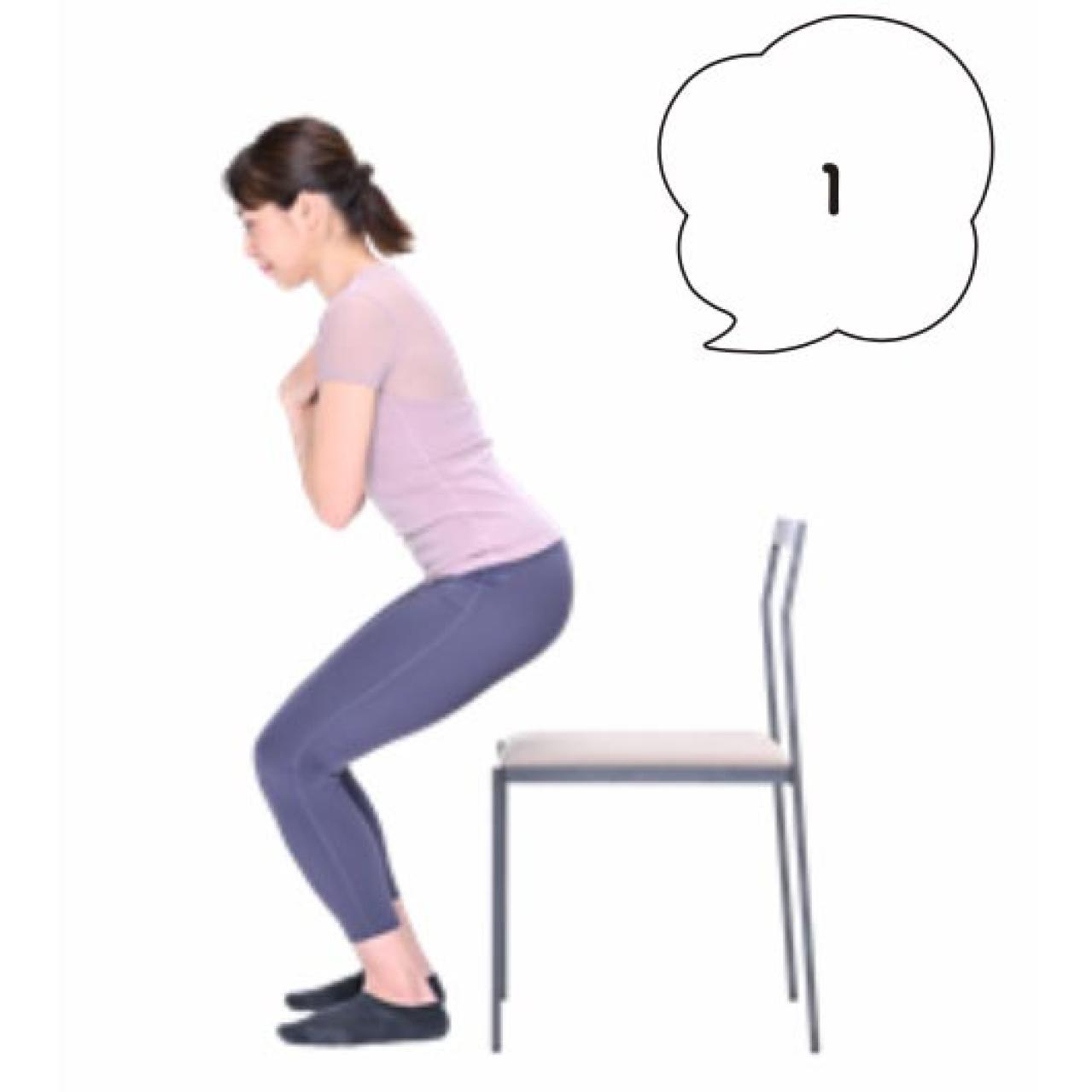 注目の3秒筋トレ！椅子を使った簡単筋トレ法で健康寿命を延ばすコツとは（画像2）