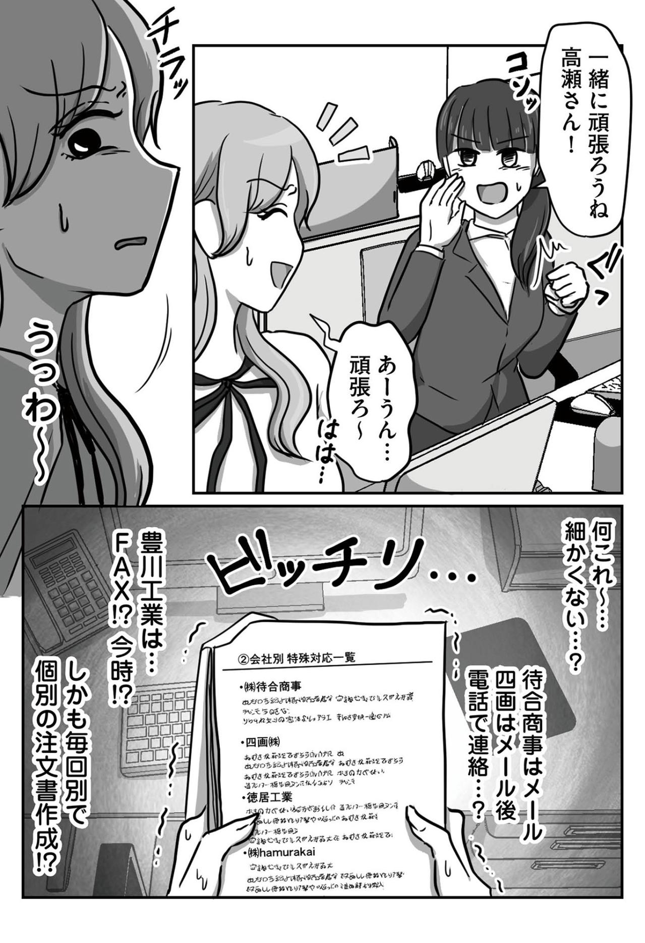 「たかが事務だもん」と手を抜く後輩。修正だらけの提出書類に絶句【新人は自称HSP#2】（画像3）