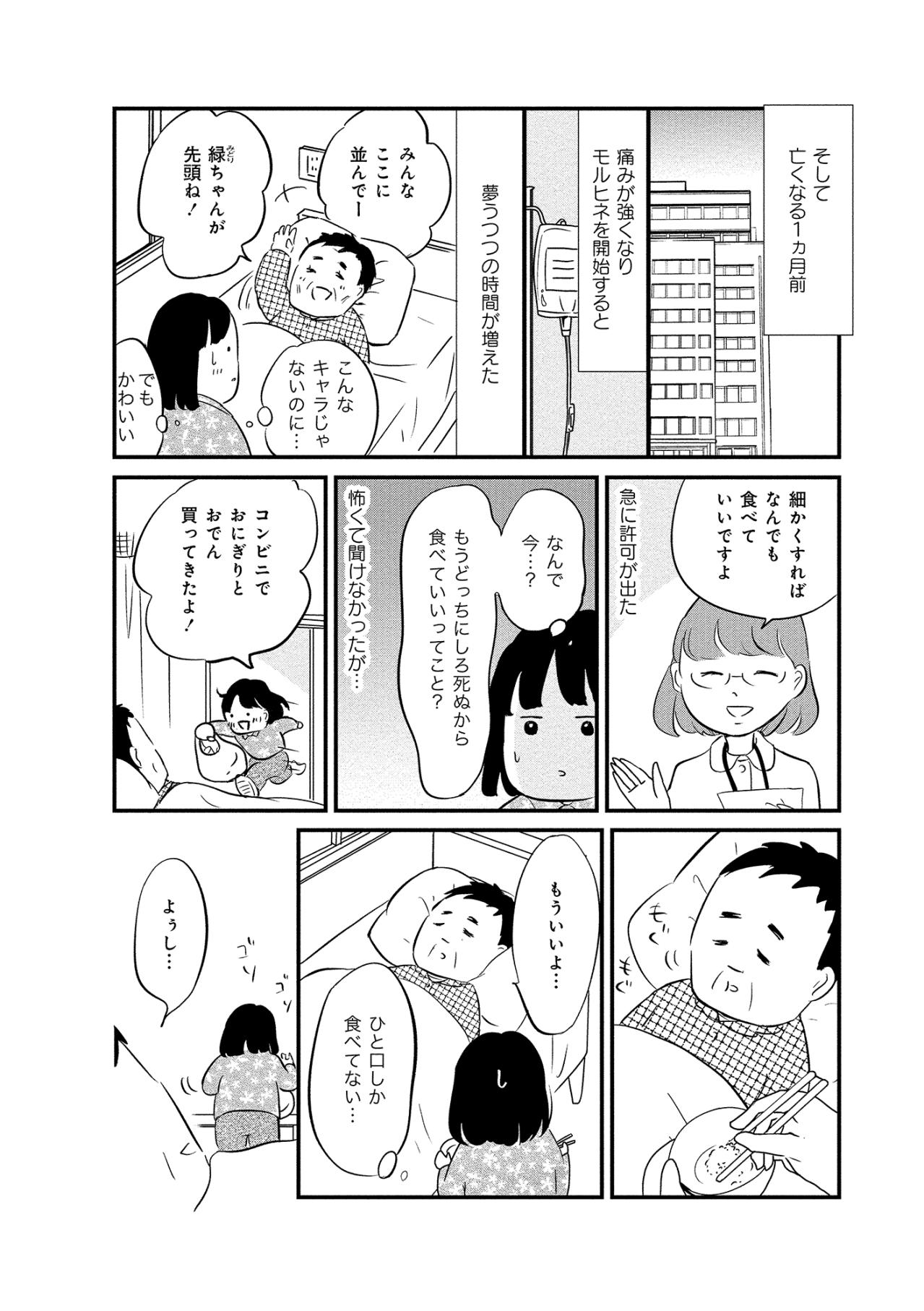 「先生、家に帰りたいです！」沈黙の病室。父の魂が放った、最も重くて切実な最後の望み【大切な人が死ぬとき ～私の後悔を緩和ケアナースに相談してみた～#6】（画像2）