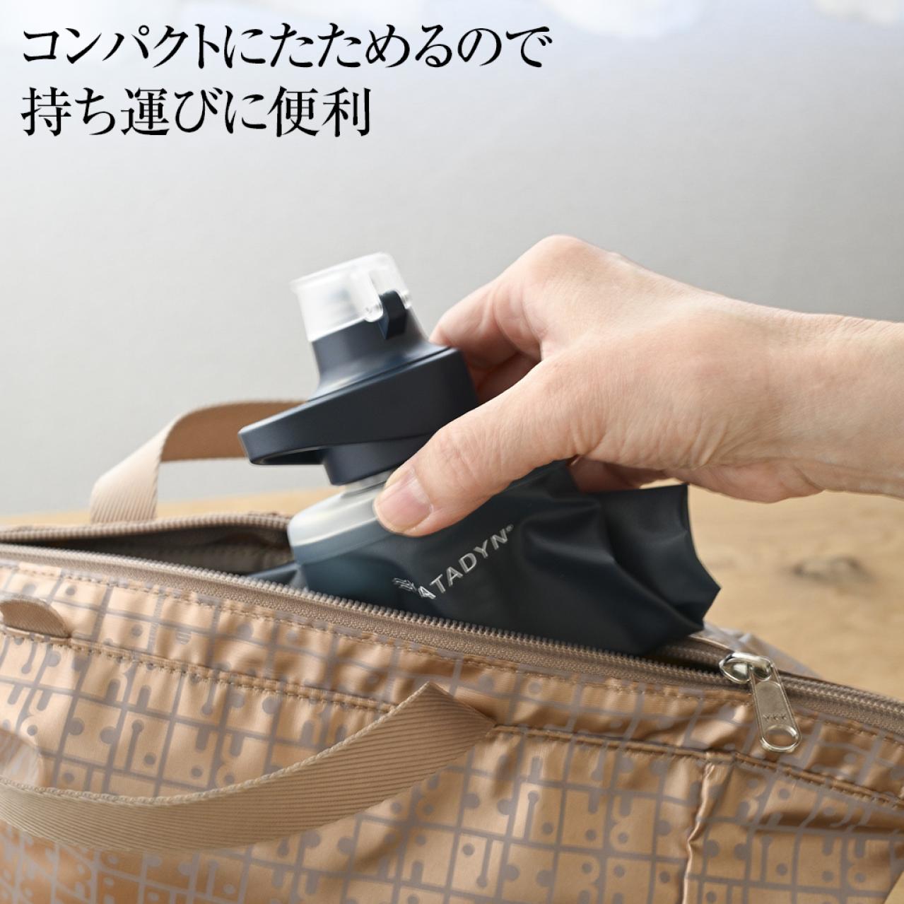 驚きの浄水ボトル！アウトドアにも防災にも　ビーフリーAC 1.0L ブルー（画像4）