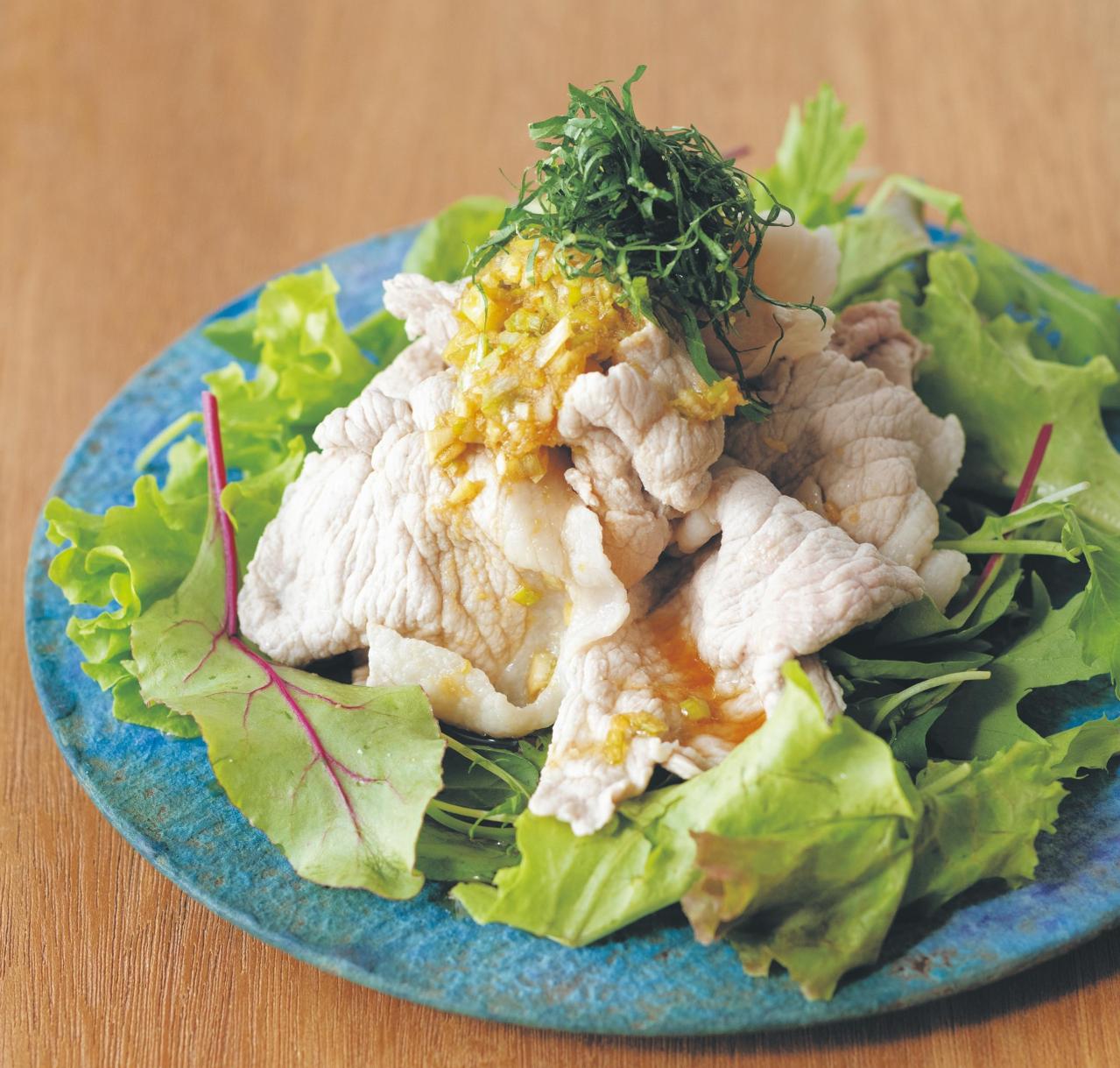 【豚肉のおかず】が手早くできる「甘酢無限つゆ」活用レシピ2選「豚こまボール甘酢あん／豚しゃぶ香味だれ」（画像4）