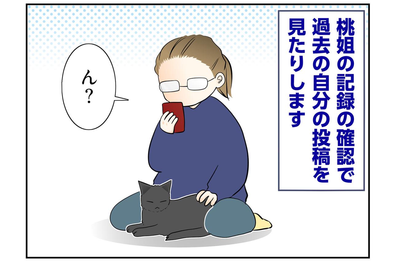 【マンガ・老猫日誌＃58】老猫と過ごす時間は濃い〜19歳の元保護猫・桃姐