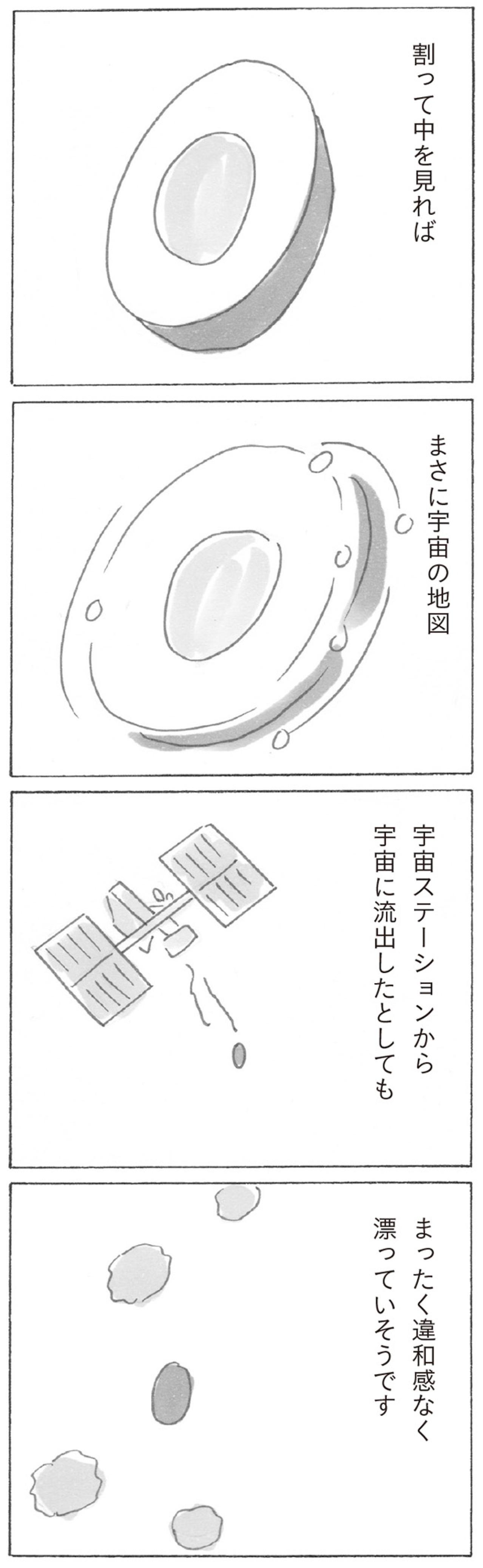 なごむコミックエッセイ、益田ミリ「アボカドって宇宙の地図みたい…」【新刊試し読み】（画像3）