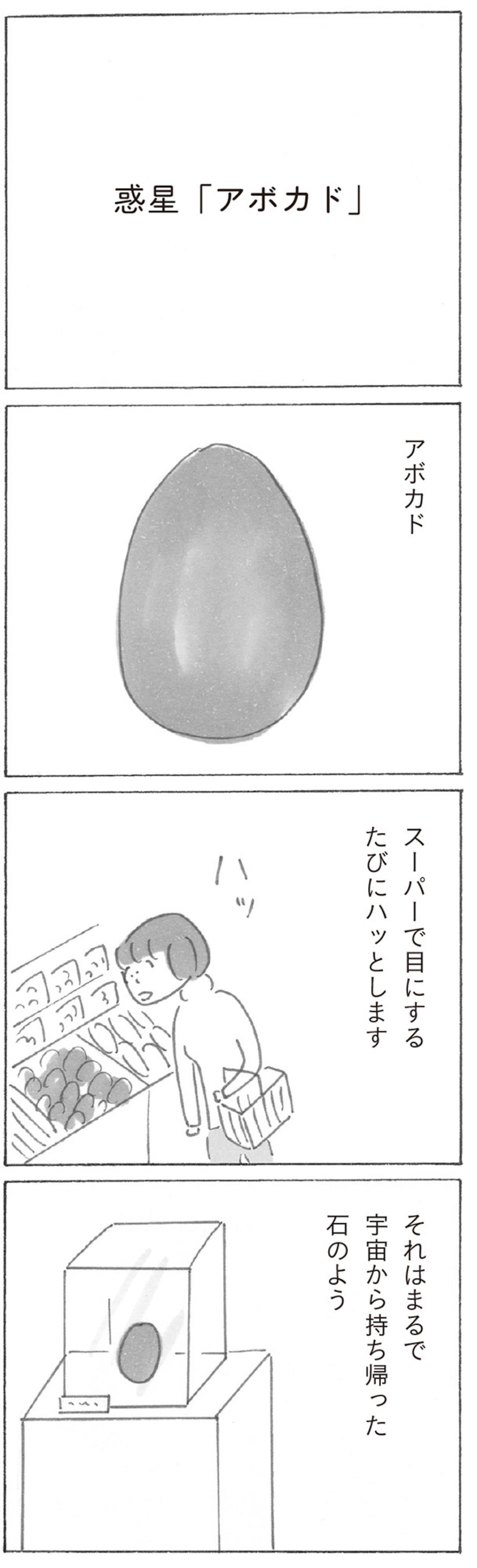 なごむコミックエッセイ、益田ミリ「アボカドって宇宙の地図みたい…」【新刊試し読み】（画像2）