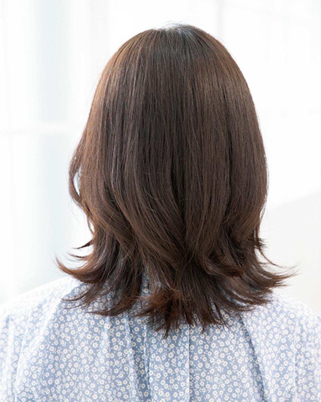 大人世代のきれいを作る！ 最旬【くびれミディアムヘア】2選。人気サロン「apish kokubunji」が提案（画像4）