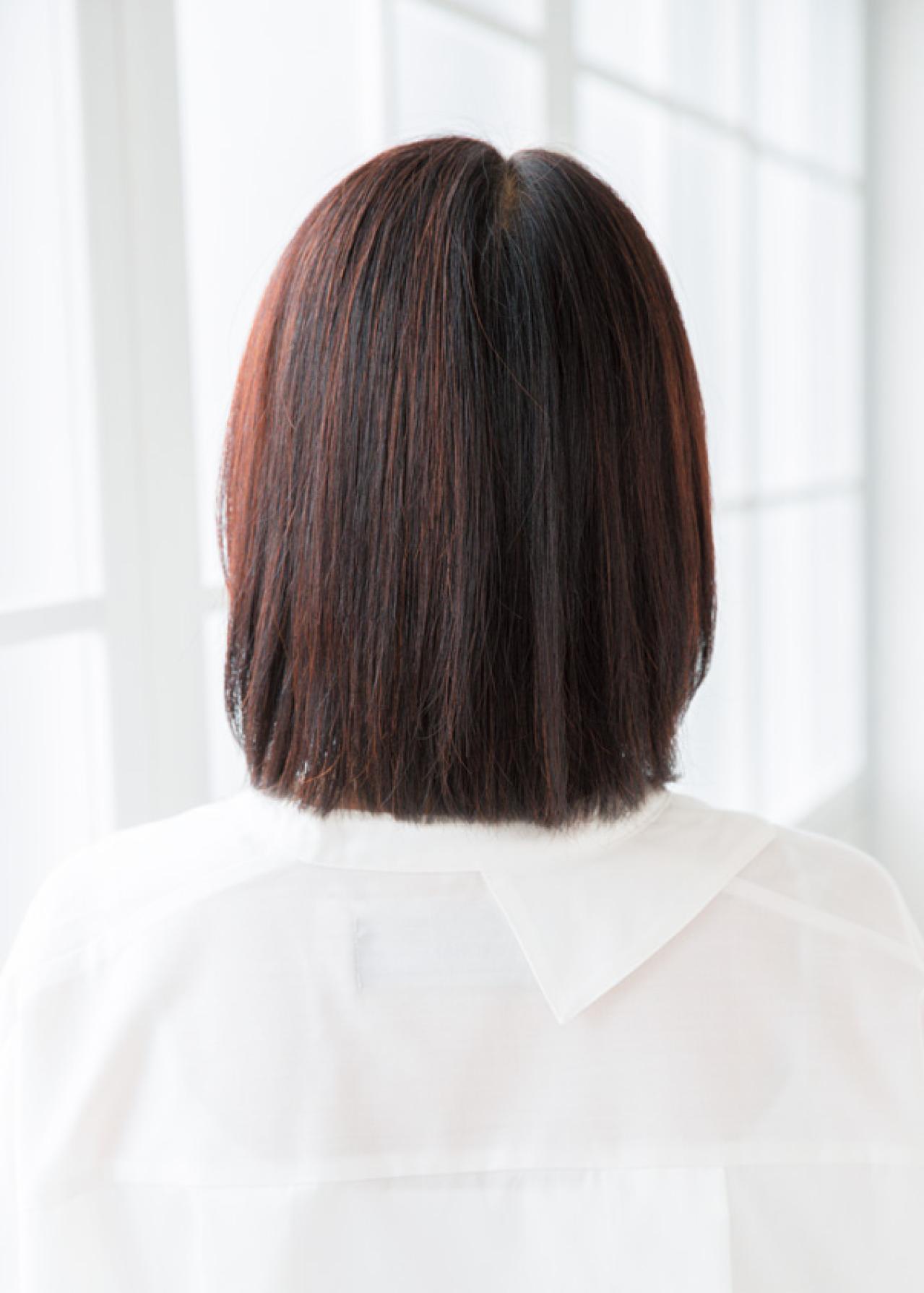 ツヤ＆軽やかさが若見えのカギ！【50代からのミディアムボブ】2選。人気サロン「natura」内藤新士さんが提案（画像7）