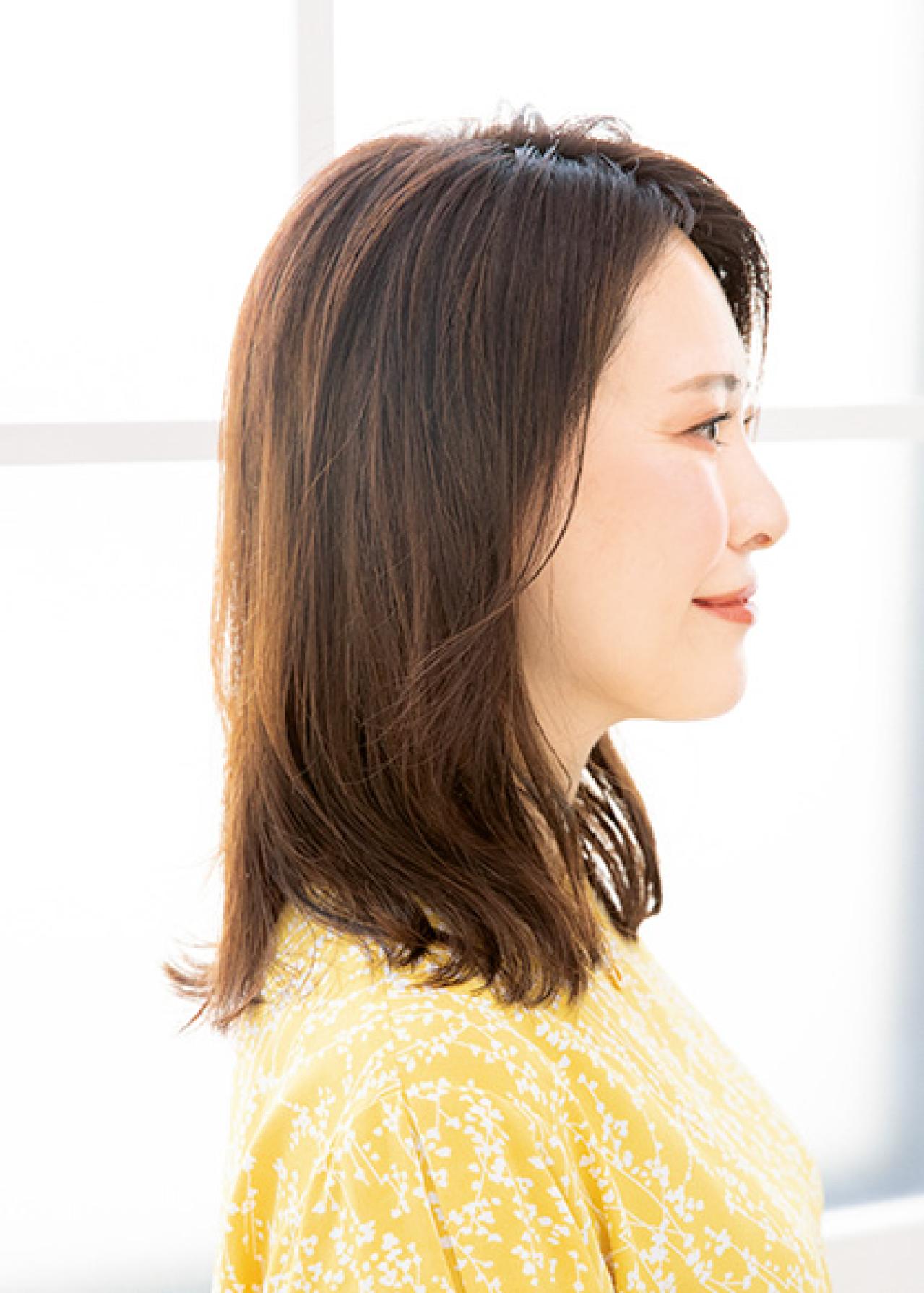 やわらかい髪の人におすすめ！レイヤーでふんわりがかなう【大人のミディアムヘア】2選（画像6）
