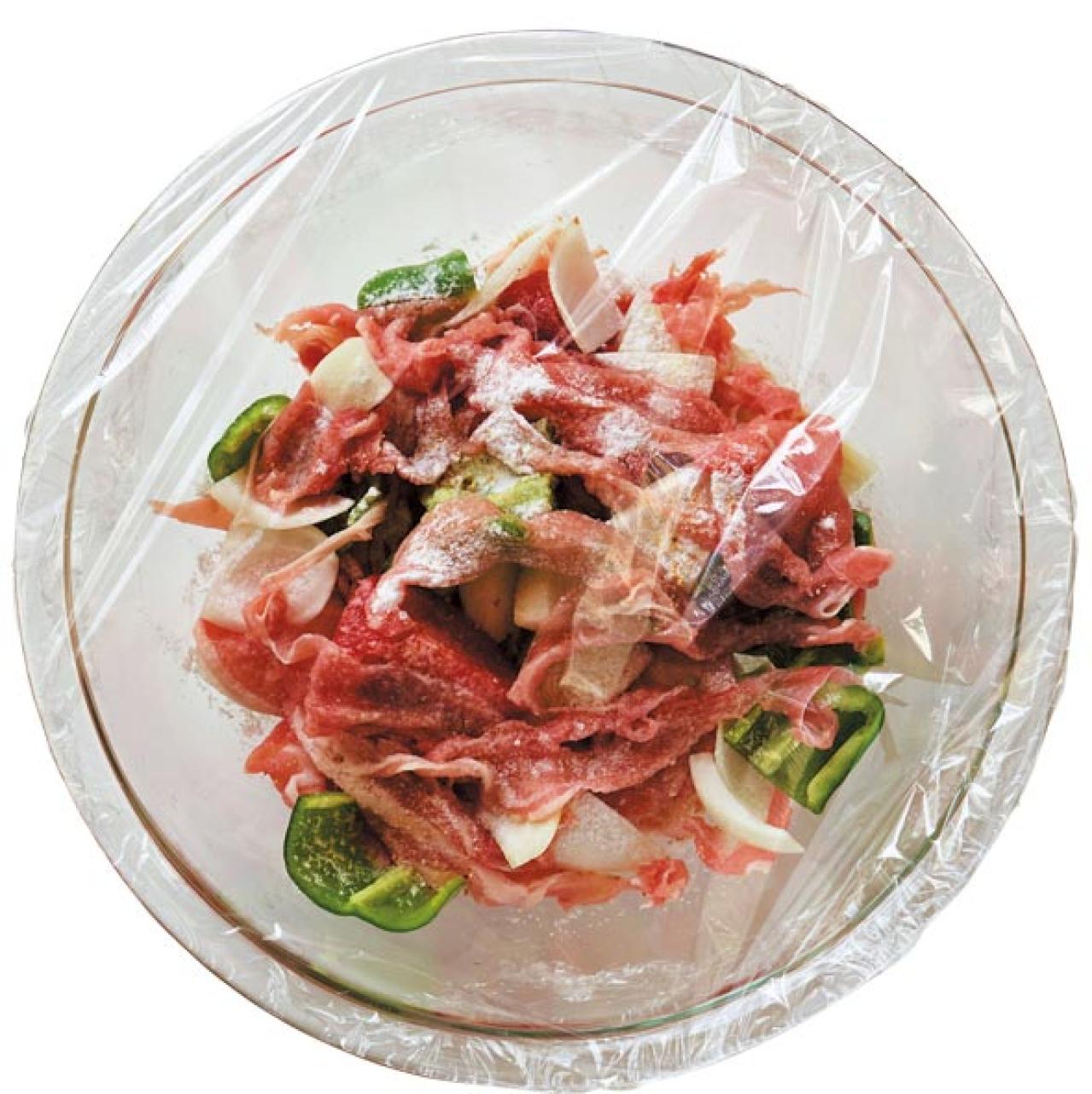 79歳・料理研究家の「食べて元気」電子レンジごはん：豚こまとトマトのとろみ炒めは8分で完成（画像4）