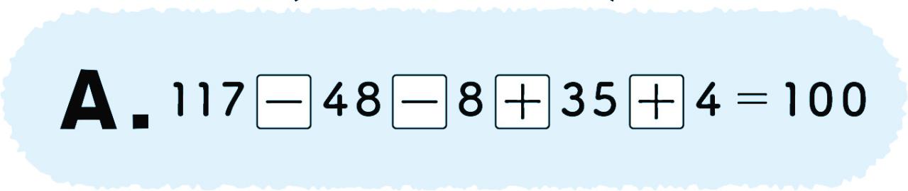 最初は全部＋でいい⁉︎ 100を作る穴あき計算クイズ【大人の学び直し】（画像10）