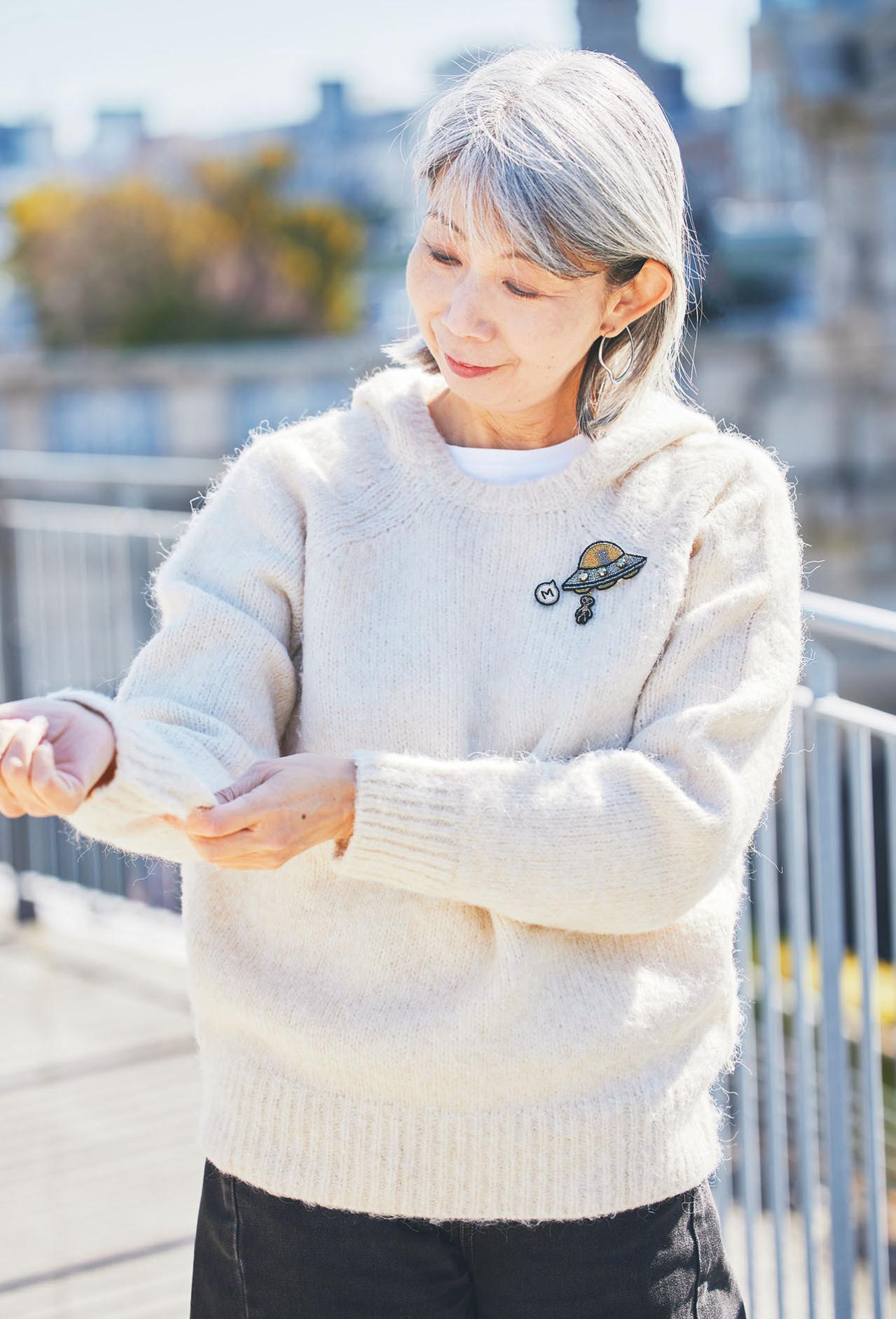 「いつか着るかも」をやめたら軽くなった。60歳・山岡まさえさんの“毎日の服”の選び方（画像4）