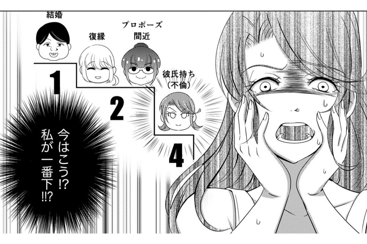 「私が一番下!!?」心の中の格付けで最下位に転落してショック！【あのブスにできて私たちが結婚できないわけがない#37】