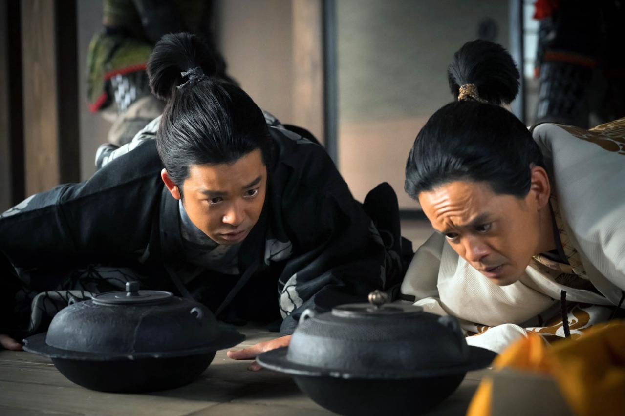 小一郎（仲野太賀）、秀吉（池松壮亮）
