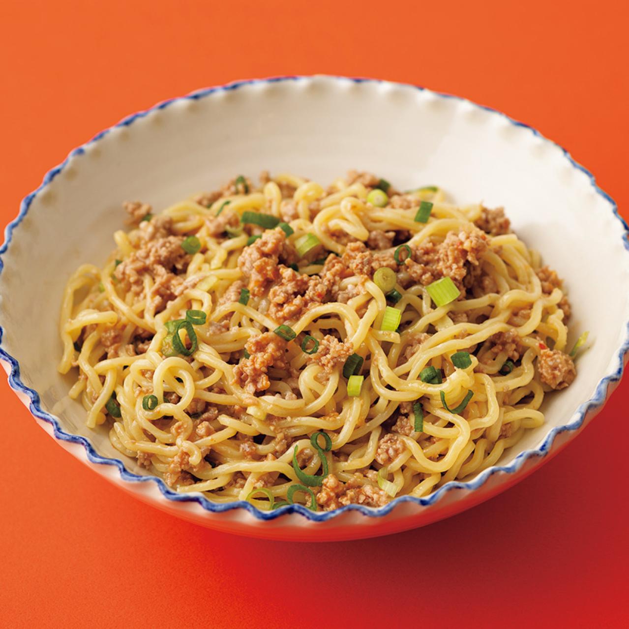 酢を加えるだけでうま辛が引きが立つ！岩間明子さんの「肉みそあえめん」さっぱりコク旨レシピ（画像2）