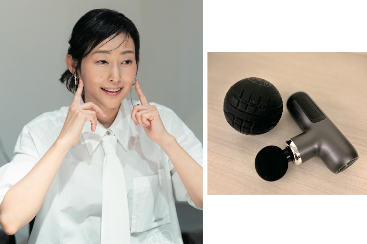 【木村多江さん】「年だから」は禁句。血流と筋力を“リセット”して保つ、美顔マッサージと食習慣