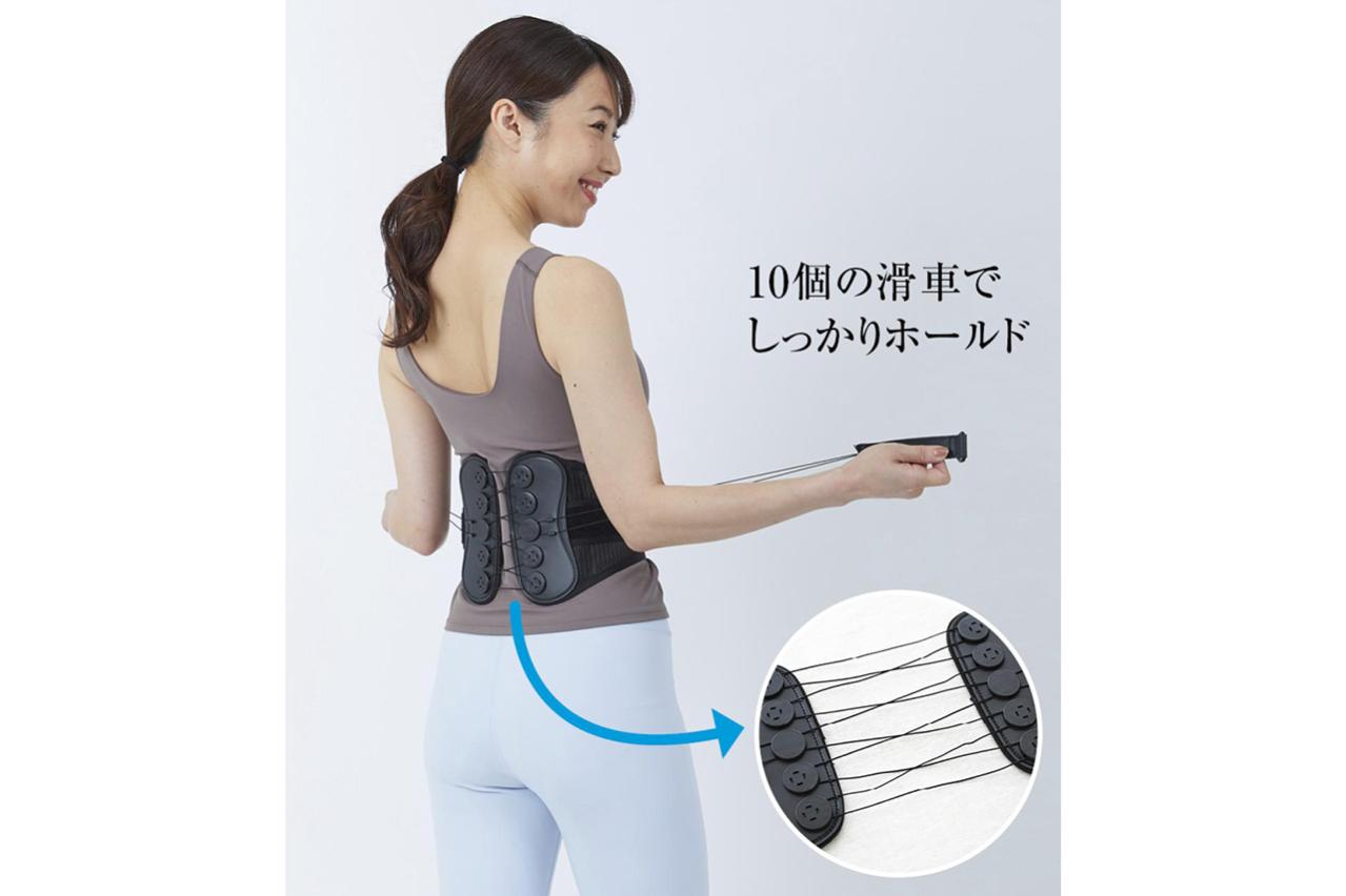 美姿勢つくる腹圧ベルト
