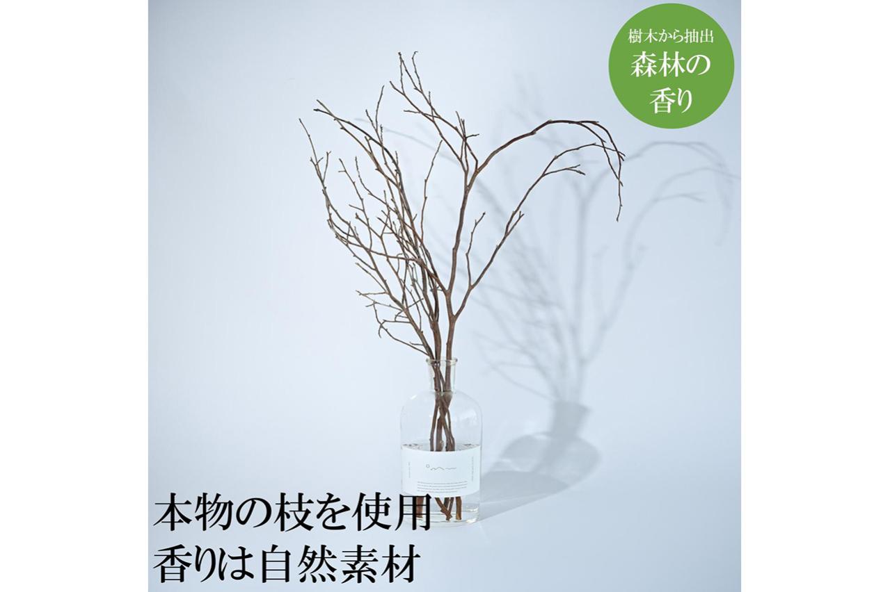 林業から生まれた森の枝　ヒメシャラリードディフューザーセット