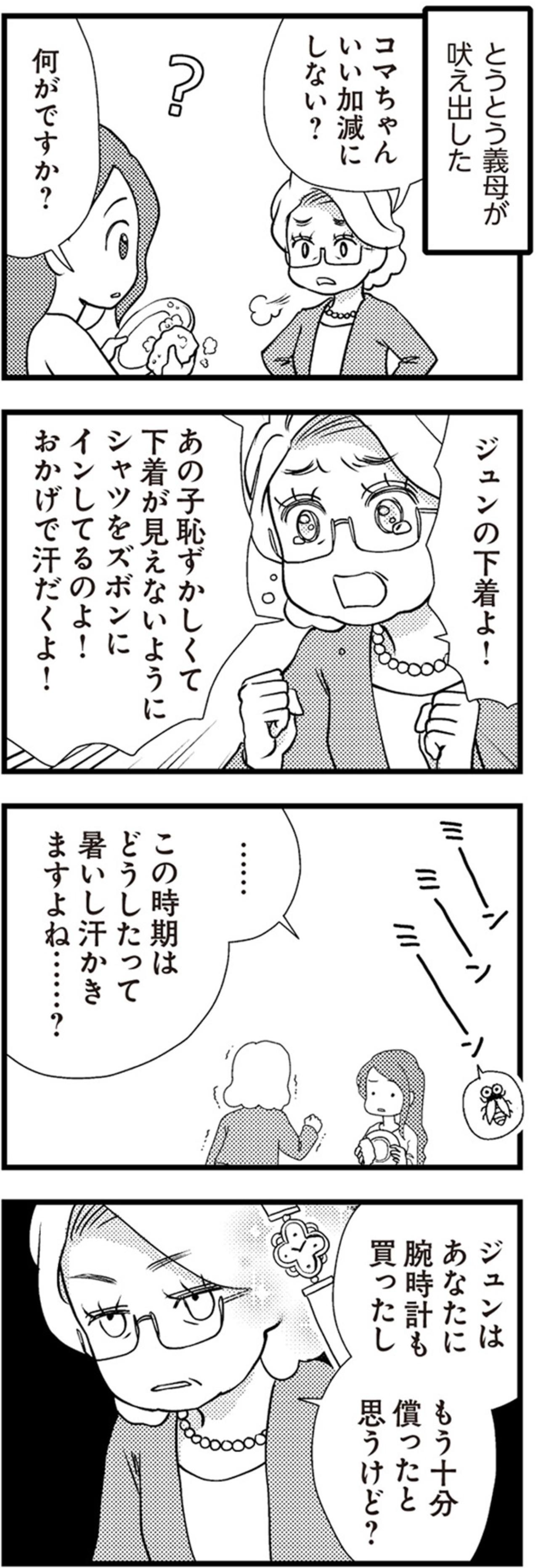 夫の不倫と逮捕すら妻のせい？過保護すぎる義母のあり得ない干渉に、サレ妻が選んだ反撃の道とは【サレ妻になり今は浮気探偵やってます#4】（画像3）